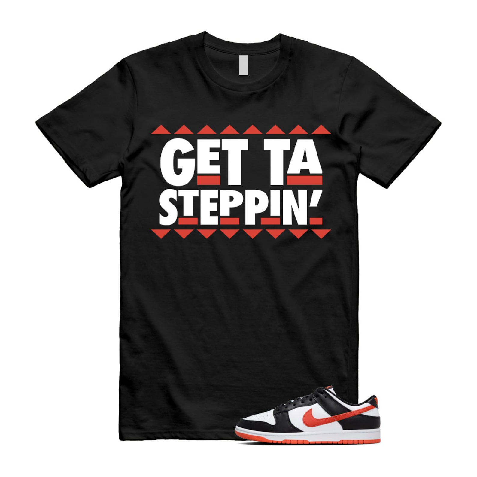 Dunk Dragon Red Black White Low Retro T Shirt Match GET , DV0833-108 T-Shirt, Sneaker Match Tee