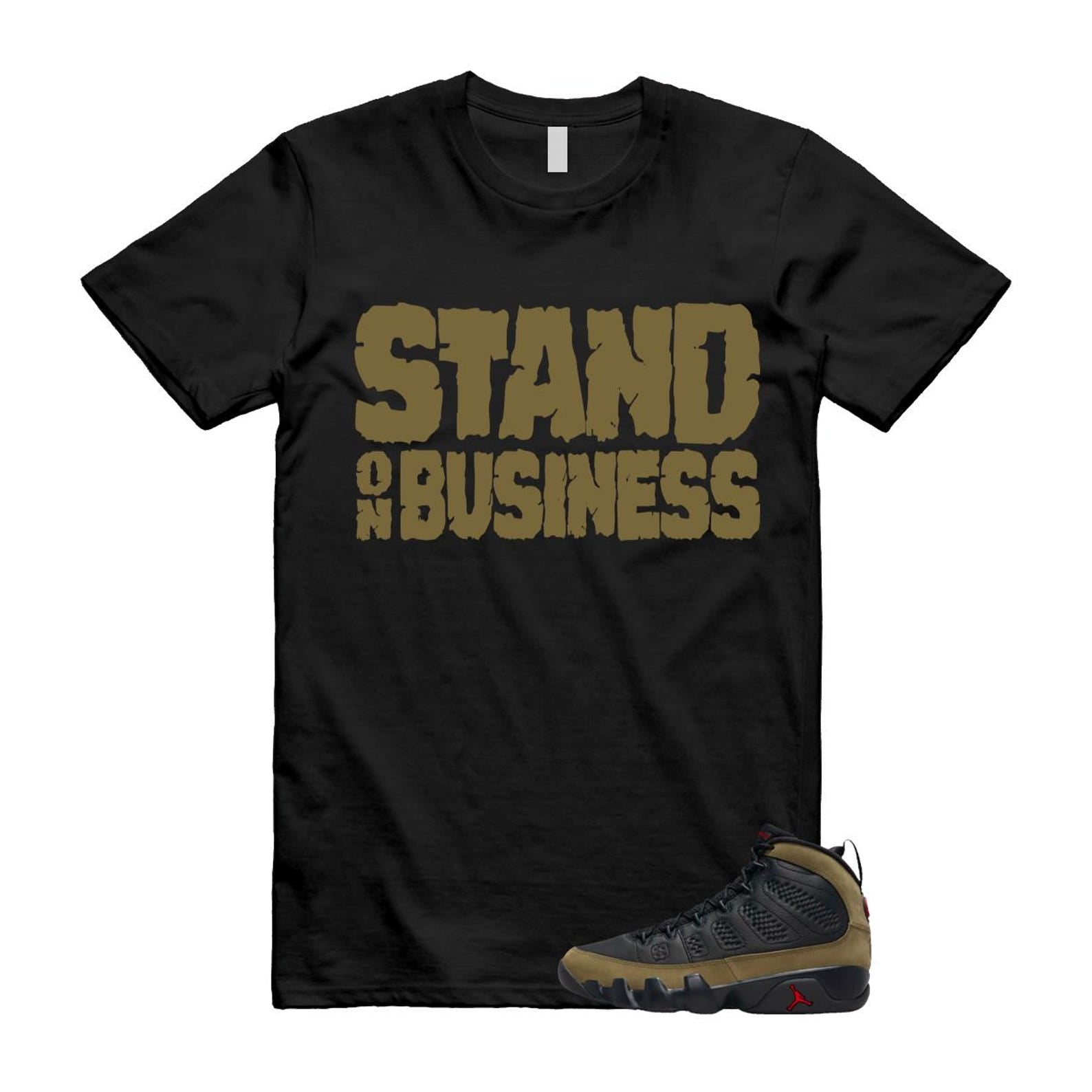 9 Olive 2024 Black True Red Light 1993 T Shirt Match Stand On Business ,Hv4794-030 T-Shirt, Sneaker Match Tee