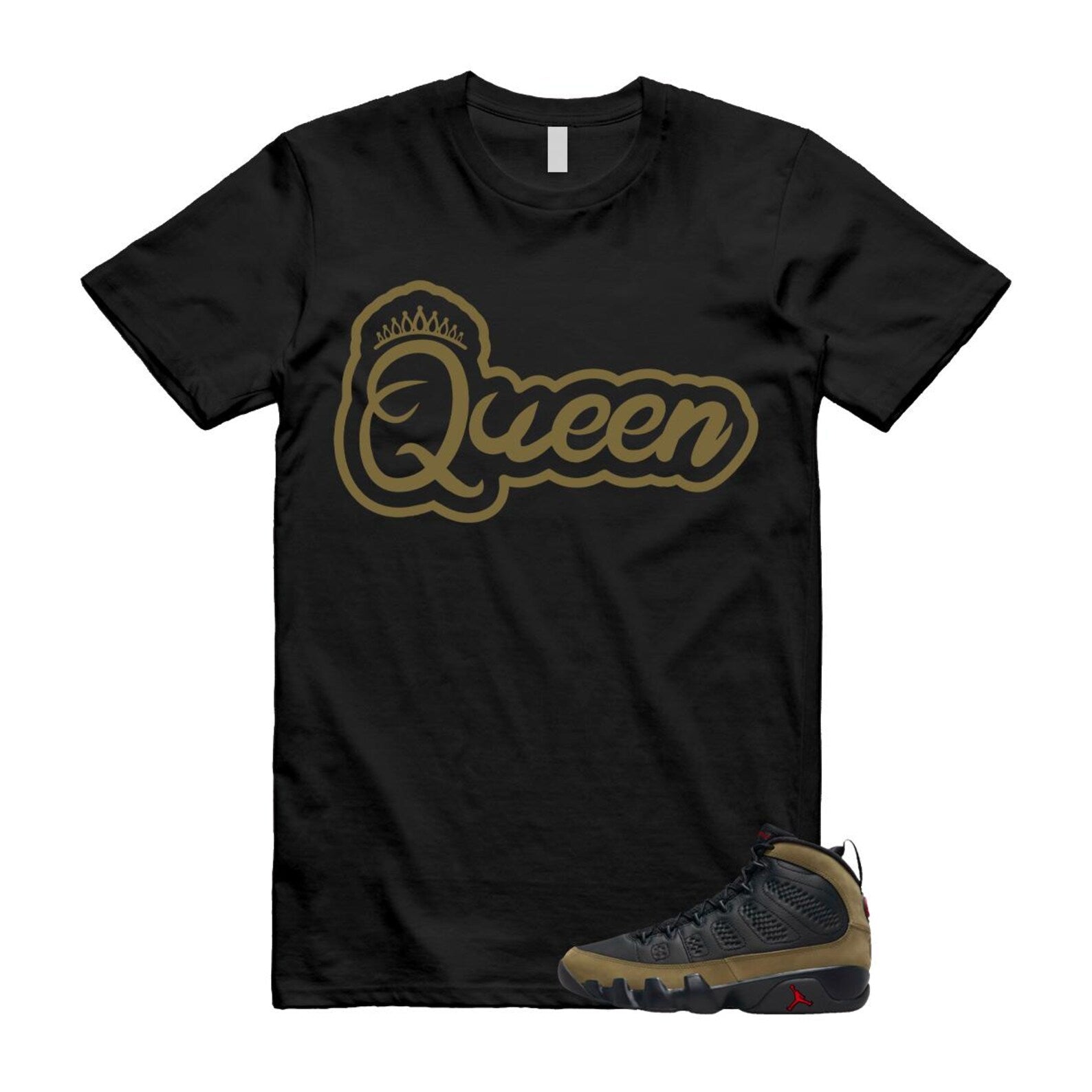 9 Olive 2024 Black True Red Light 1993 T Shirt Match Q2 ,Hv4794-030 T-Shirt, Sneaker Match Tee