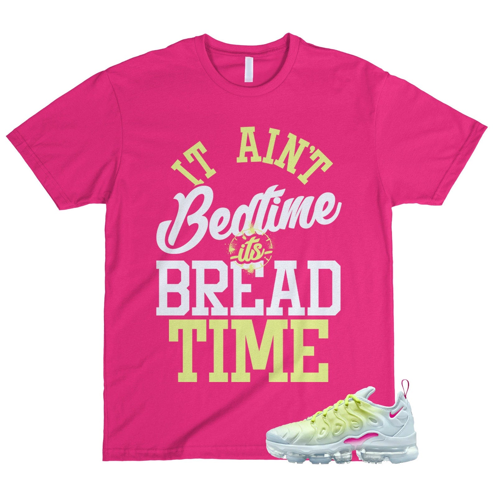 Vapormax Lemon Twist Blue Tint Air Plus Light Metallic Silver Fireberry T Shirt Match BT ,FQ8882-423 T-Shirt, Sneaker Match Tee