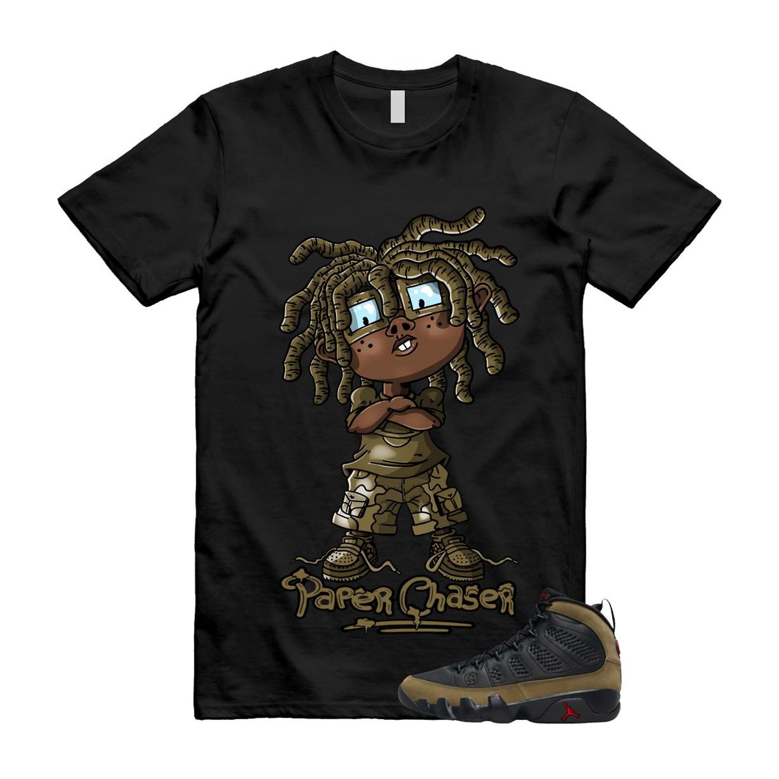9 Olive 2024 Black True Red Light 1993 T Shirt Match CHUCKY ,Hv4794-030 T-Shirt, Sneaker Match Tee