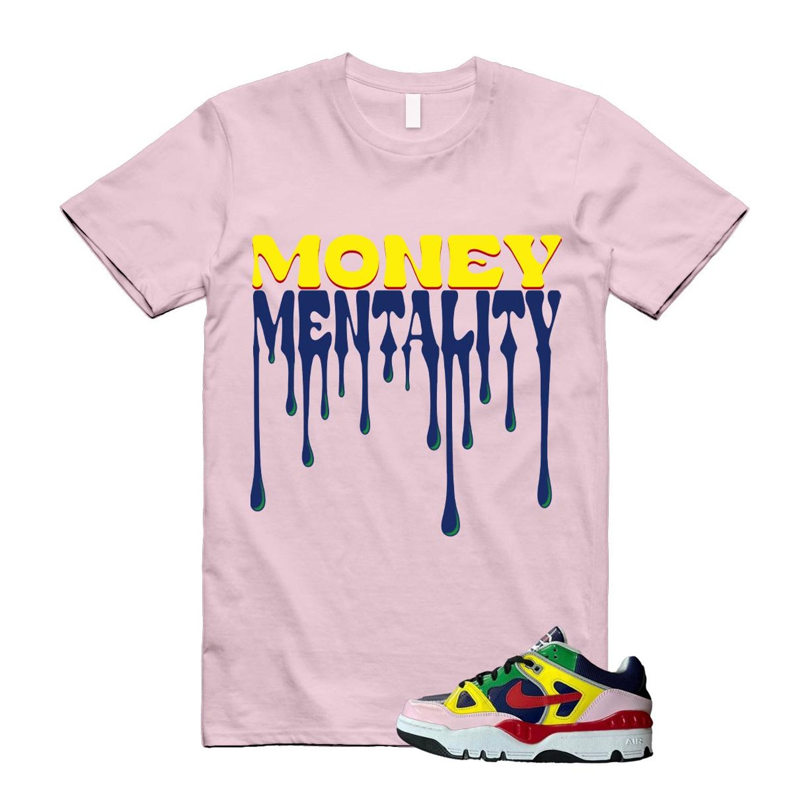 Air Force 3 Nigo White University Red Tour Yellow Pink Foam Blue Void Lucky Green Low SP T Shirt Match MENTALITY ,HQ1458-400 T-Shirt, Sneaker Match Tee