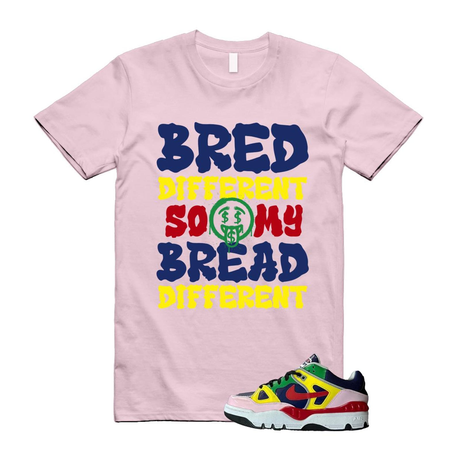 Air Force 3 Nigo White University Red Tour Yellow Pink Foam Blue Void Lucky Green Low SP T Shirt Match BDBD ,HQ1458-400 T-Shirt, Sneaker Match Tee