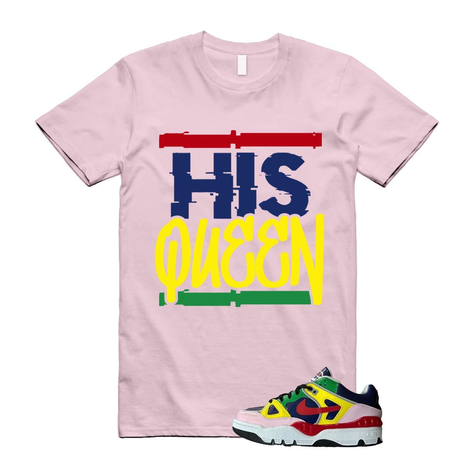 Air Force 3 Nigo White University Red Tour Yellow Pink Foam Blue Void Lucky Green Low SP T Shirt Match HQ ,HQ1458-400 T-Shirt, Sneaker Match Tee