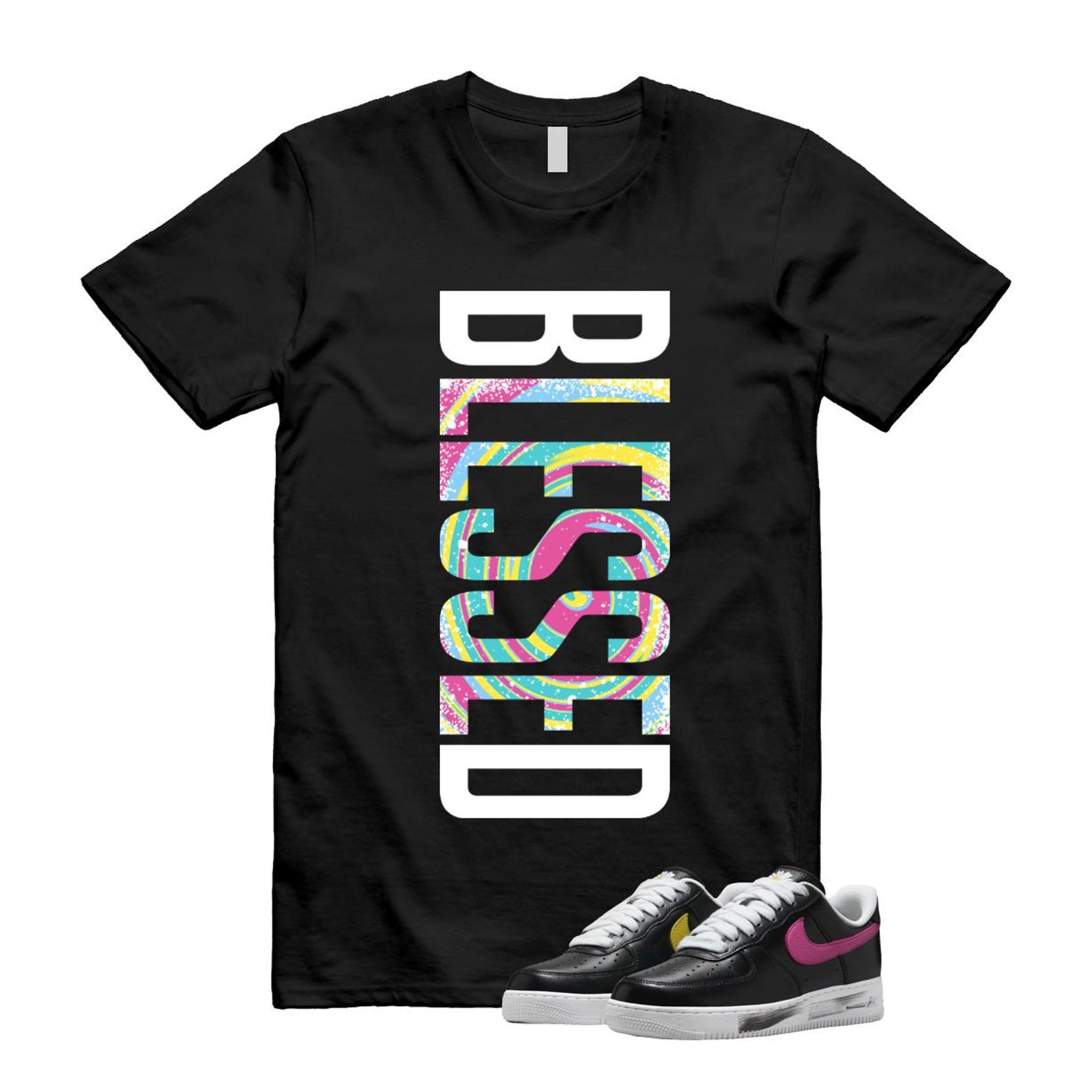 Air Force 1 Low G-Dragon Peaceminusone Para-Noise 3.0 Black New Emerald Pinkfire Tour Yellow Blue Gale T Shirt Match VERTBLS ,AQ3692-004 T-Shirt, Sneaker Match Tee