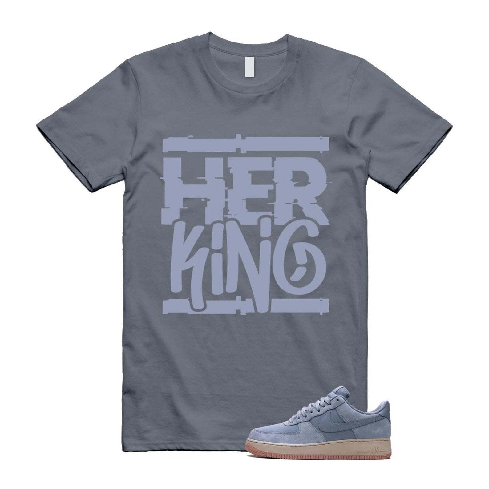 Air Force 1 Ashen Slate '07 LX Sanddrift T Shirt Match HK ,FB8876-400 T-Shirt, Sneaker Match Tee