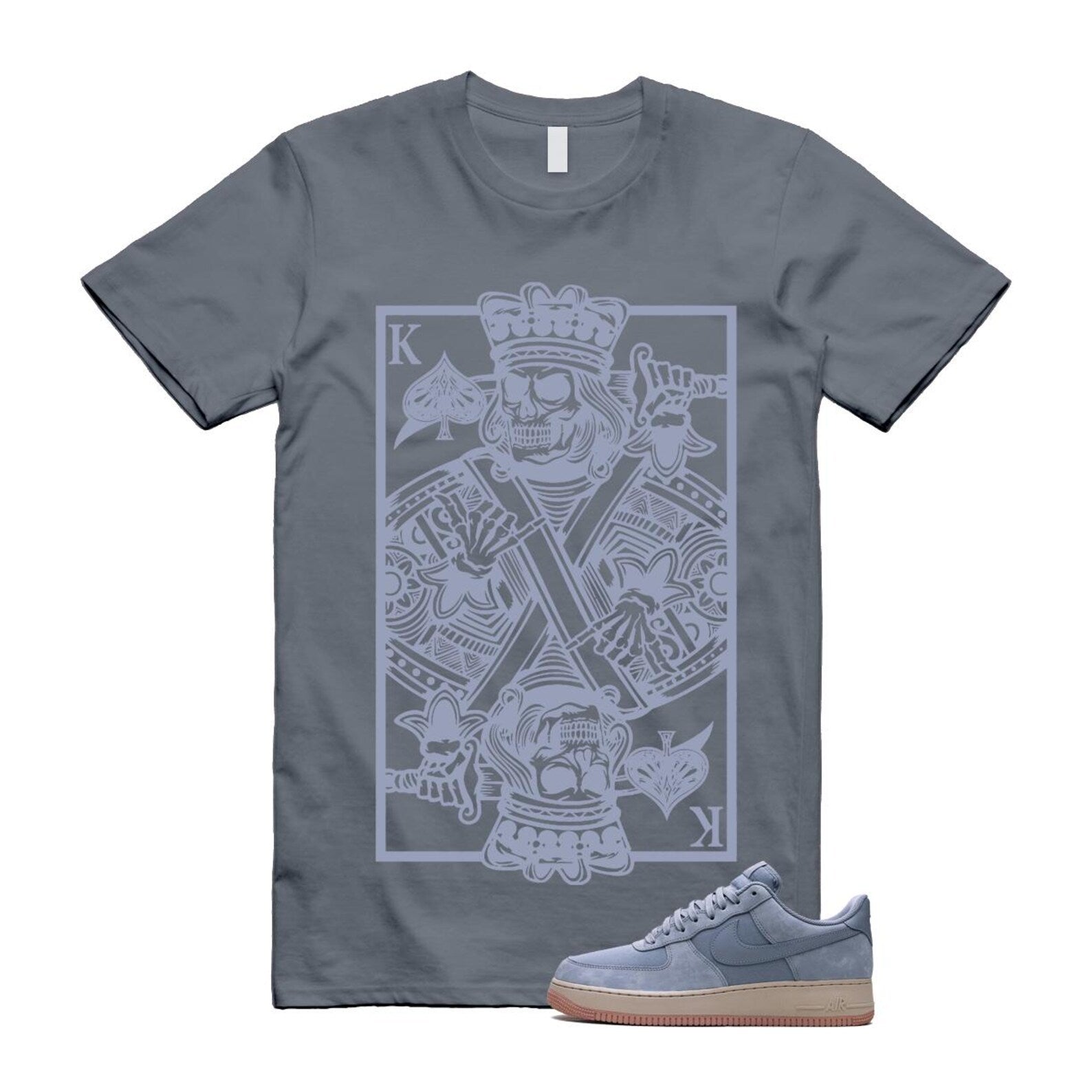 Air Force 1 Ashen Slate '07 LX Sanddrift T Shirt Match KC ,FB8876-400 T-Shirt, Sneaker Match Tee