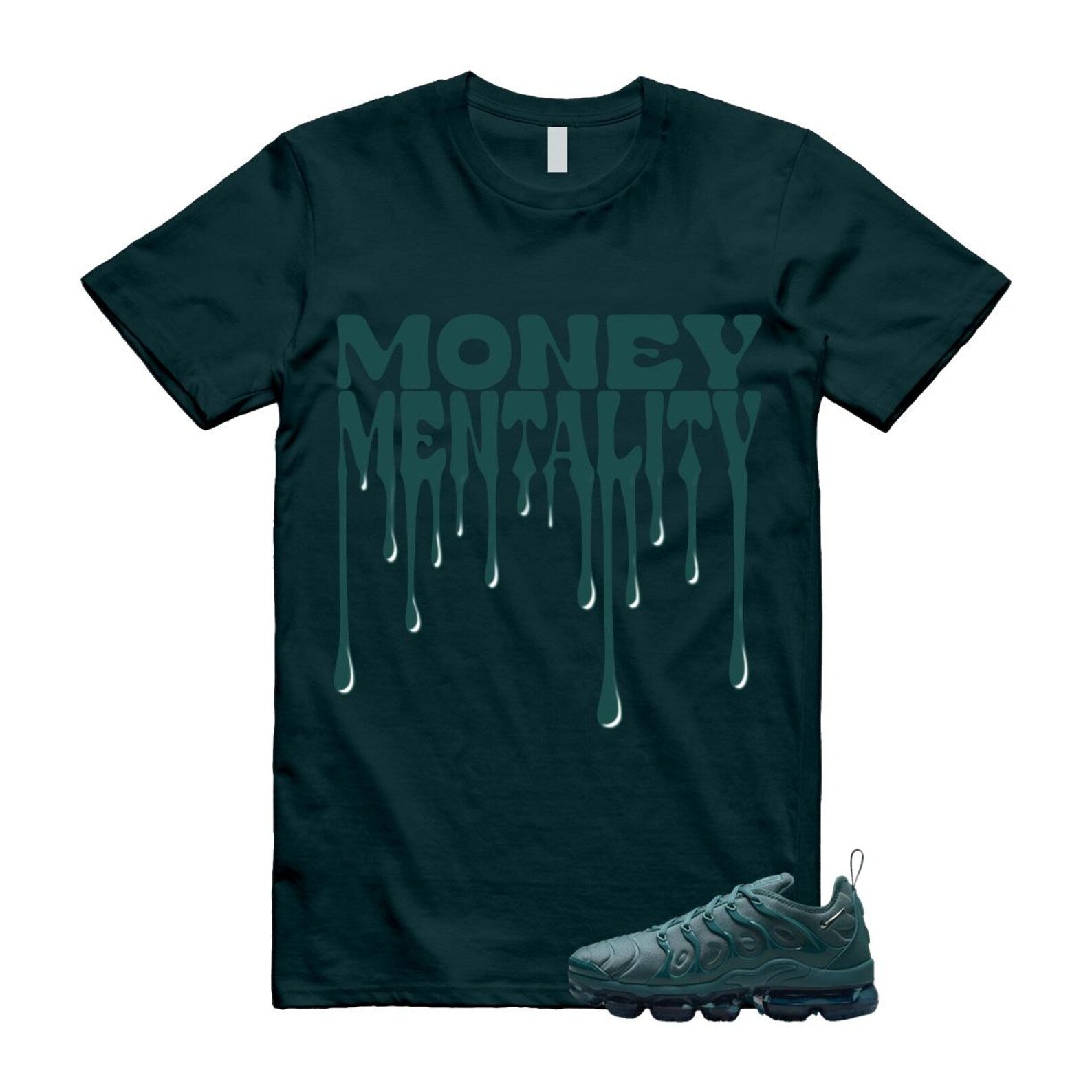 VaporMax Bicoastal Air Max Plus T Shirt Match MENTALITY ,HF5048-361 T-Shirt, Sneaker Match Tee