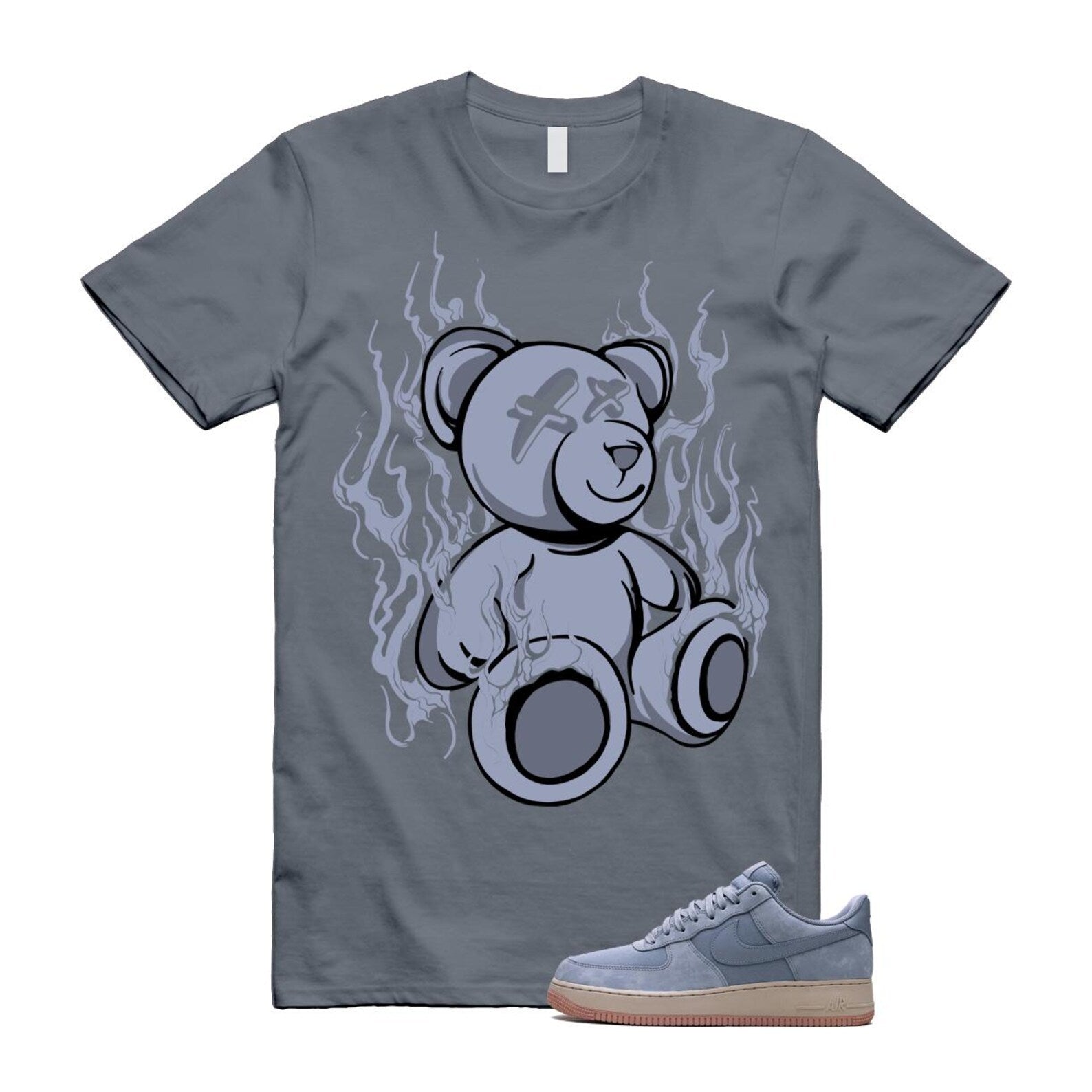 Air Force 1 Ashen Slate '07 LX Sanddrift T Shirt Match LIT ,FB8876-400 T-Shirt, Sneaker Match Tee