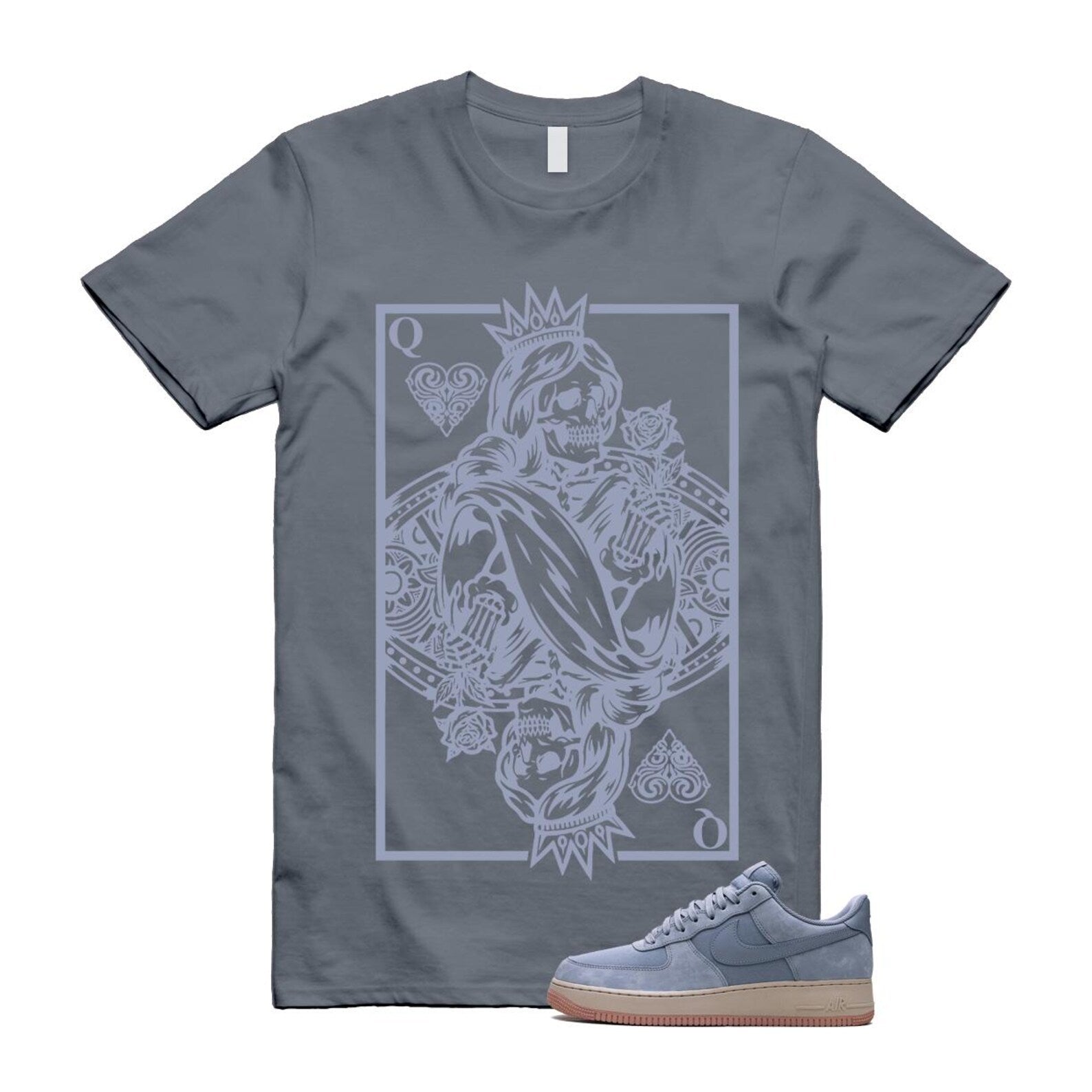 Air Force 1 Ashen Slate '07 LX Sanddrift T Shirt Match QC ,FB8876-400 T-Shirt, Sneaker Match Tee