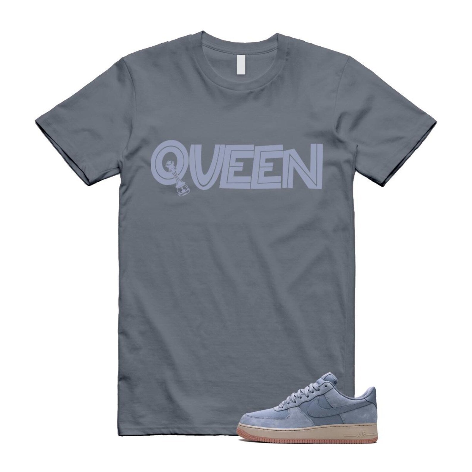 Air Force 1 Ashen Slate '07 LX Sanddrift T Shirt Match QUEEN ,FB8876-400 T-Shirt, Sneaker Match Tee