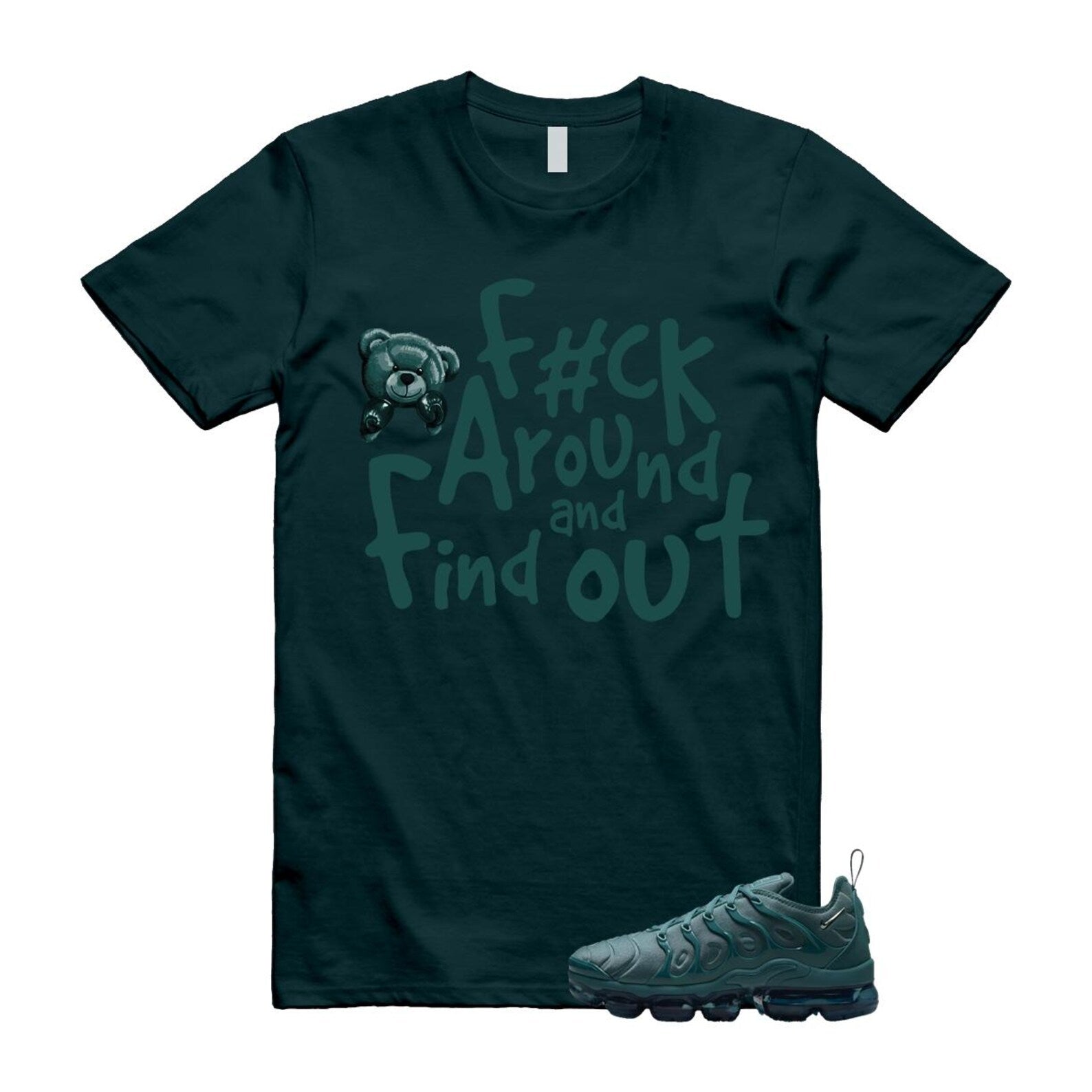 VaporMax Bicoastal Air Max Plus T Shirt Match FCK ,HF5048-361 T-Shirt, Sneaker Match Tee