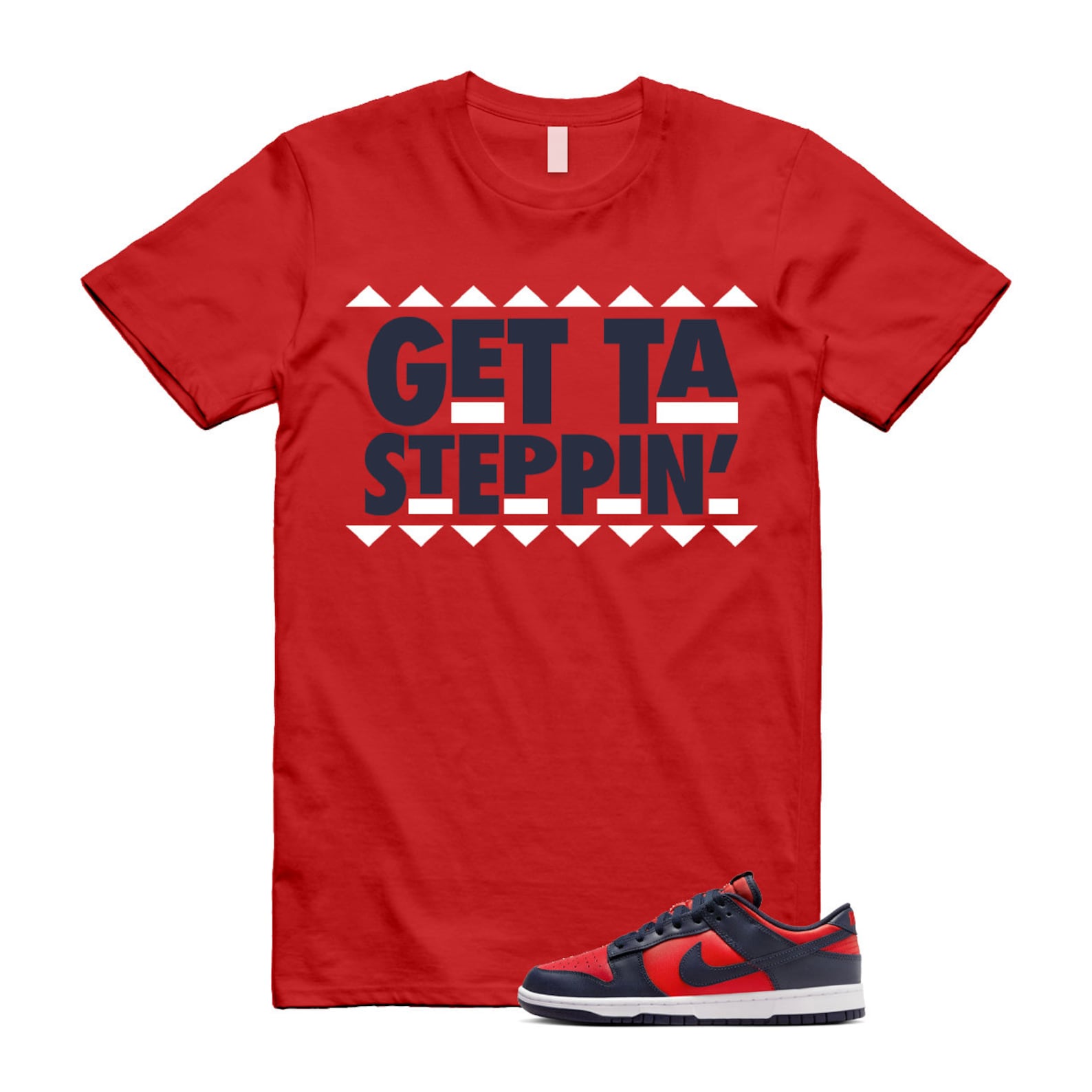 Dunk University Red Obsidian White Low Retro SE COJP T Shirt Match GET ,DV0833-601 T-Shirt, Sneaker Match Tee