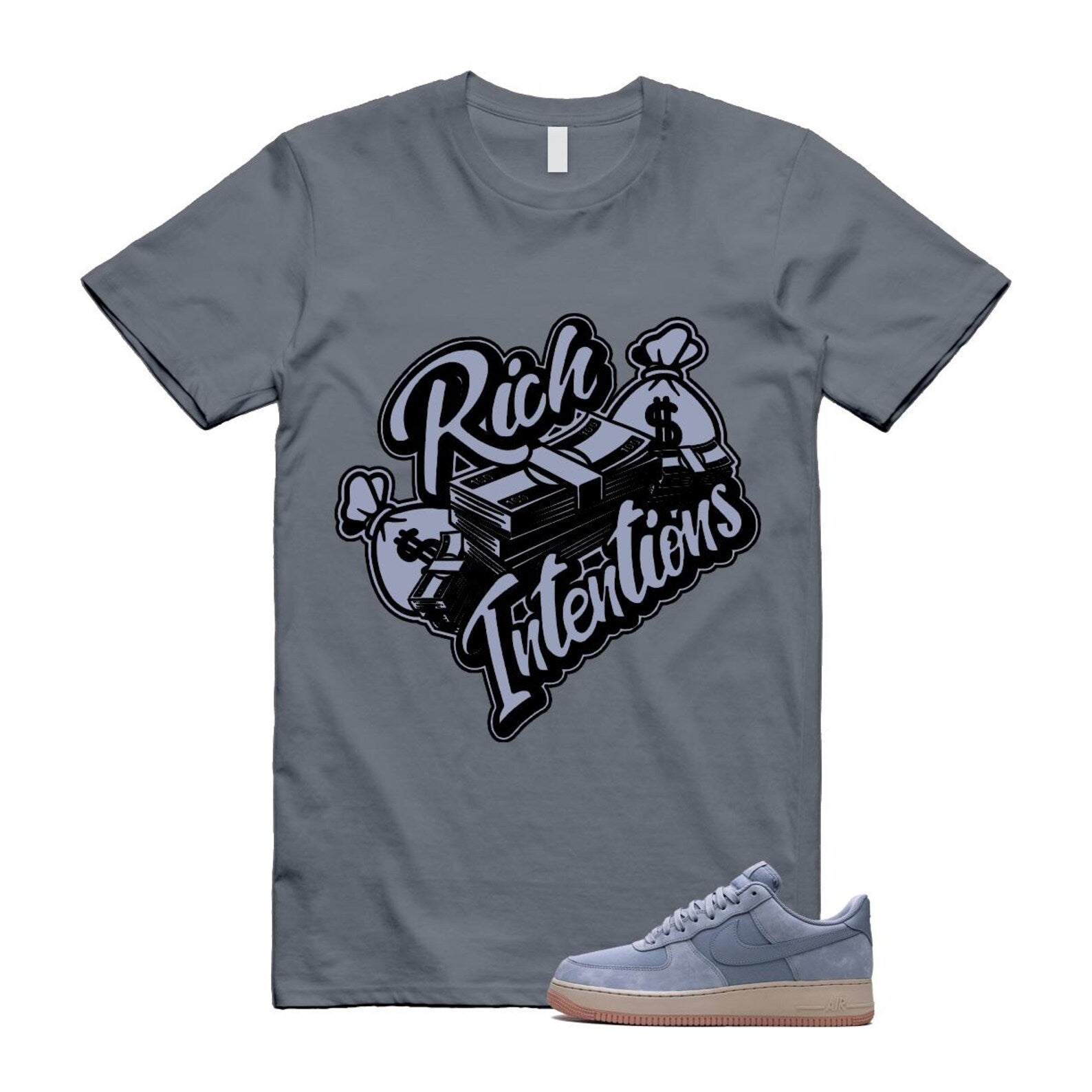 Air Force 1 Ashen Slate '07 LX Sanddrift T Shirt Match RICH ,FB8876-400 T-Shirt, Sneaker Match Tee