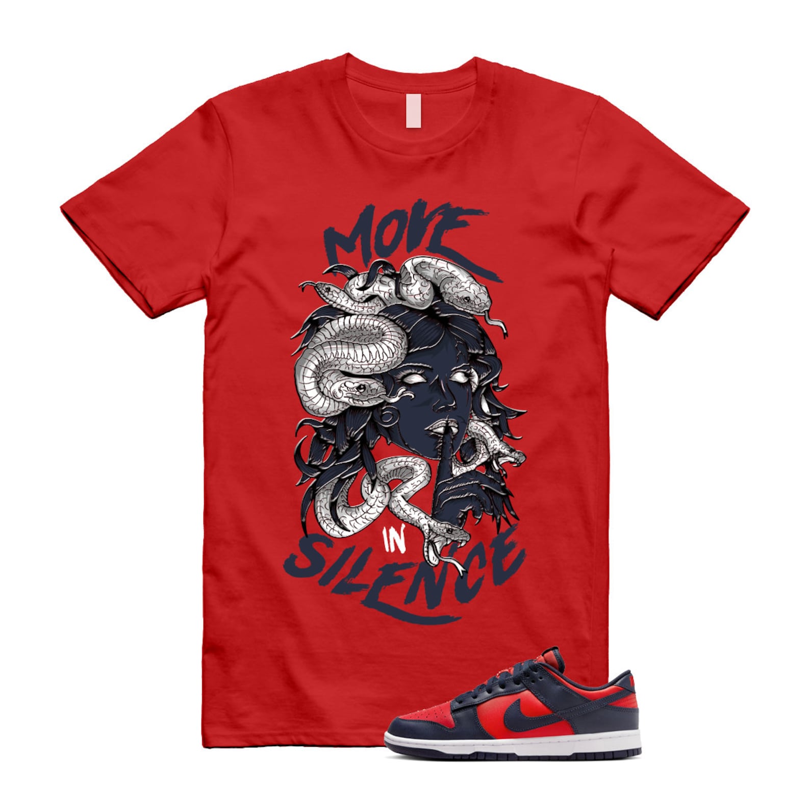 Dunk University Red Obsidian White Low Retro SE COJP T Shirt Match MIS ,DV0833-601 T-Shirt, Sneaker Match Tee