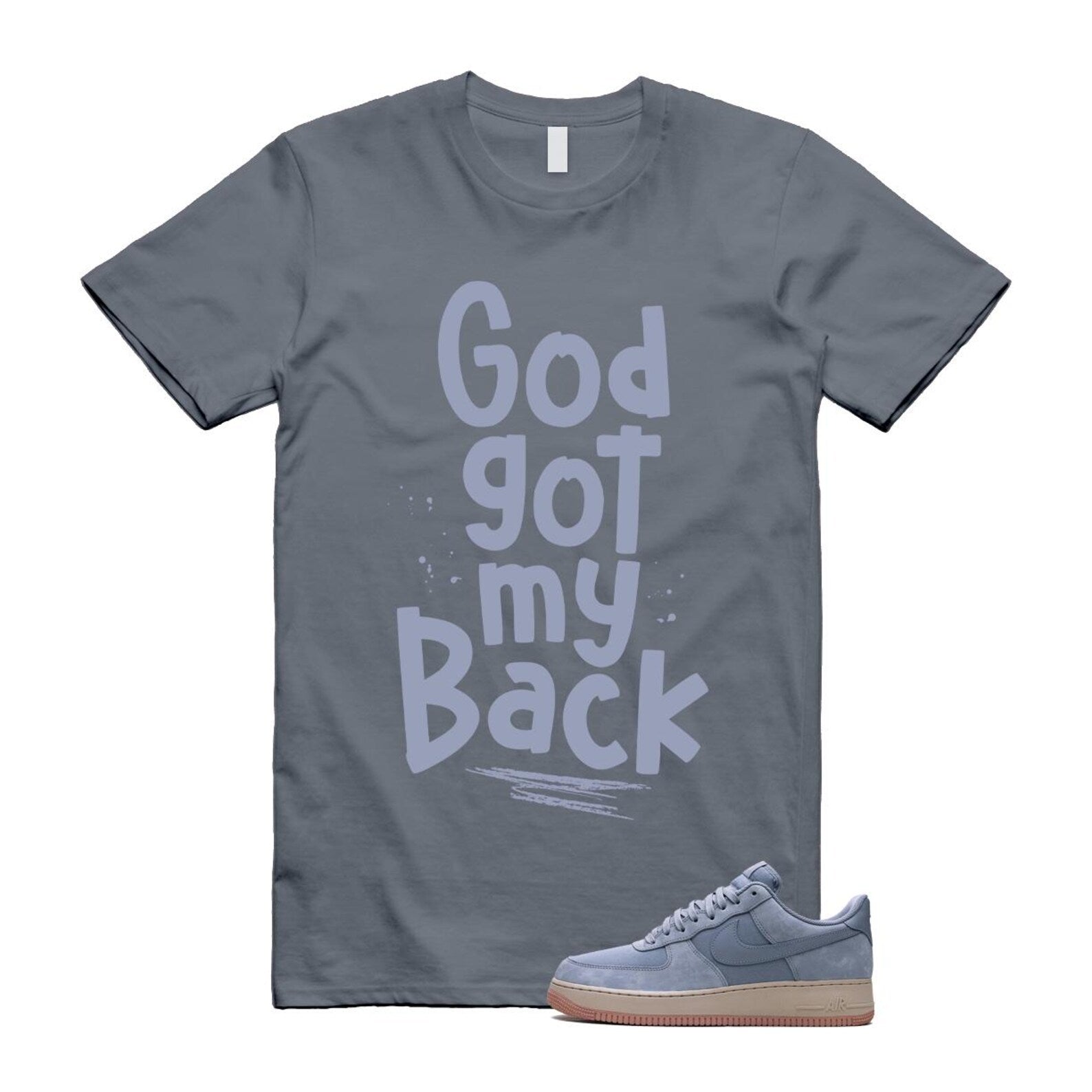 Air Force 1 Ashen Slate '07 LX Sanddrift T Shirt Match GOD ,FB8876-400 T-Shirt, Sneaker Match Tee