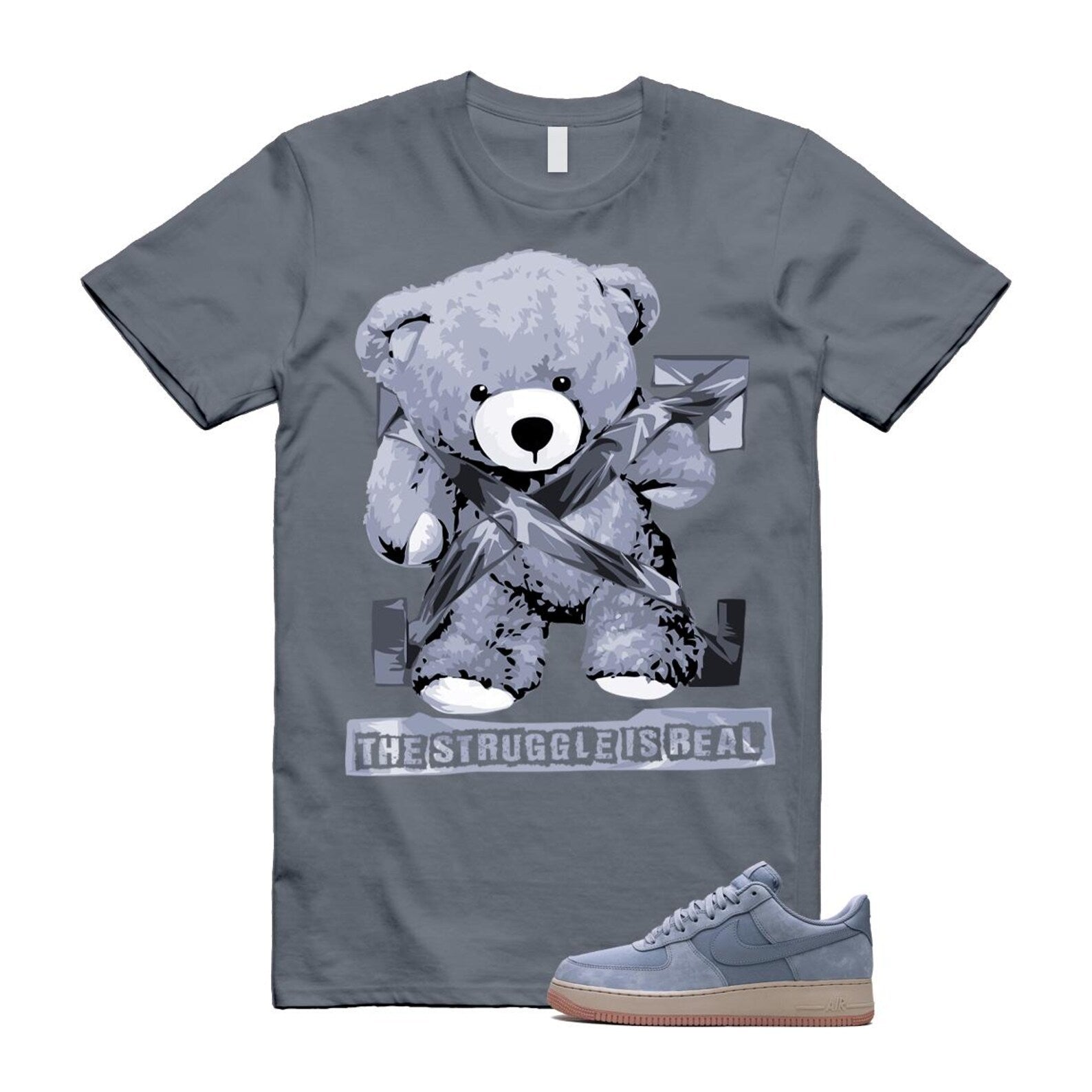 Air Force 1 Ashen Slate '07 LX Sanddrift T Shirt Match STRUG ,FB8876-400 T-Shirt, Sneaker Match Tee