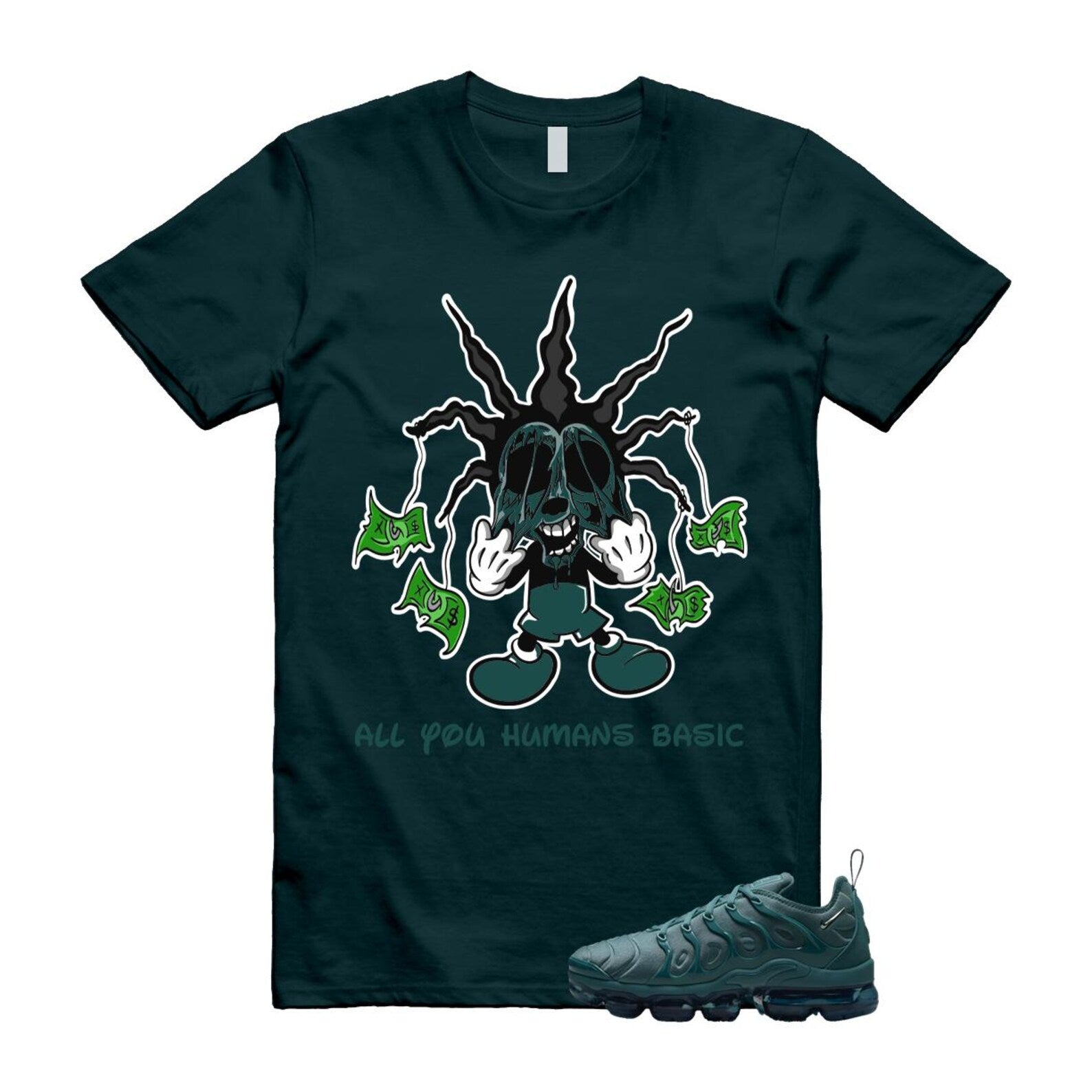 VaporMax Bicoastal Air Max Plus T Shirt Match HOOK ,HF5048-361 T-Shirt, Sneaker Match Tee