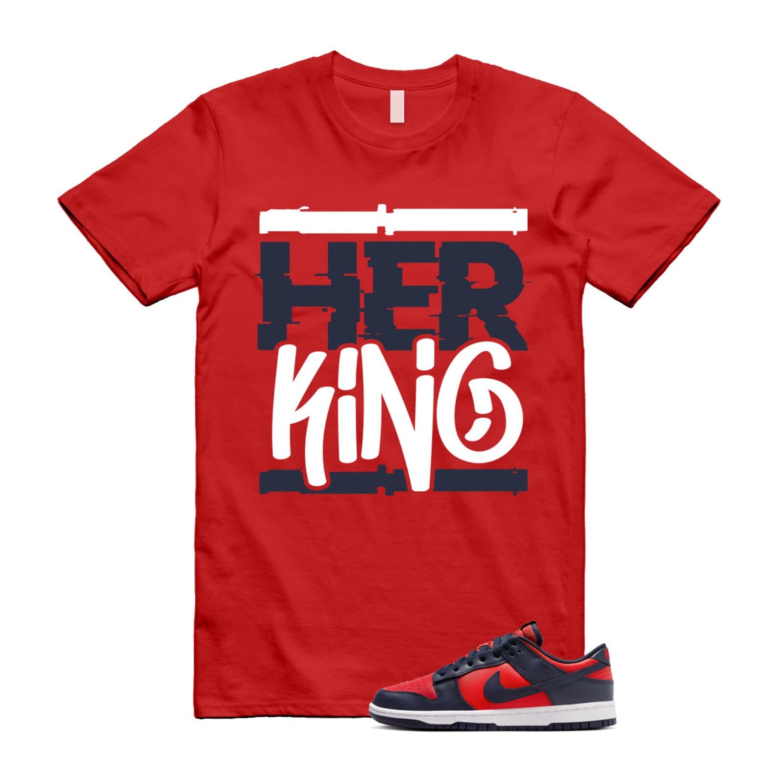 Dunk University Red Obsidian White Low Retro SE COJP T Shirt Match HK ,DV0833-601 T-Shirt, Sneaker Match Tee