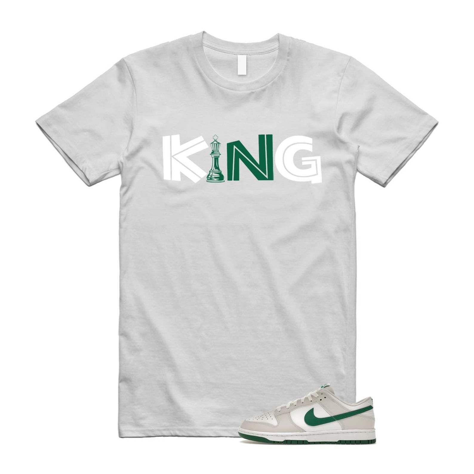 Dunk Summit White Malachite Low Retro T Shirt Match KING ,DV0831-107 T-Shirt, Sneaker Match Tee