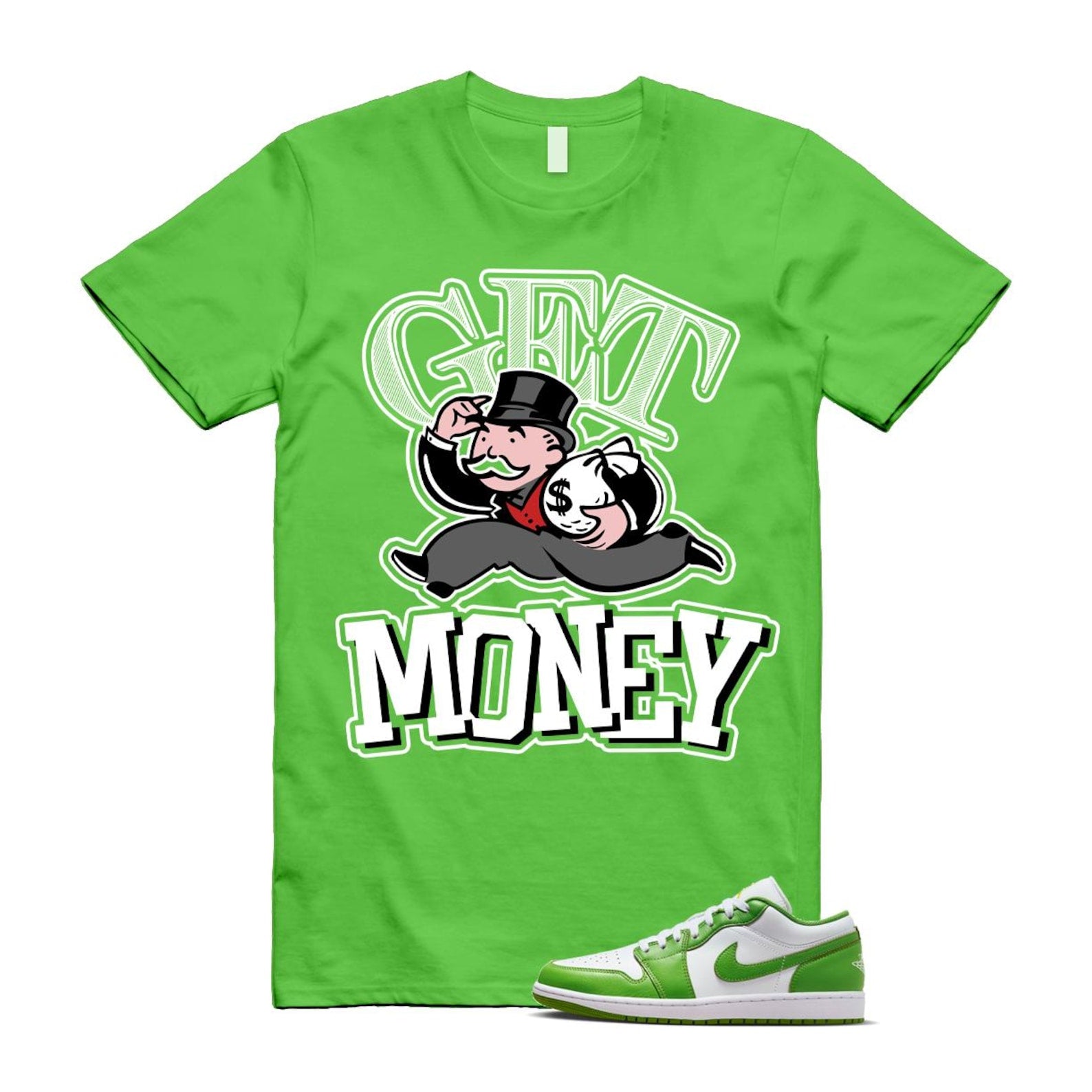 1 Chlorophyll White Lightning Low SE T Shirt Match GM ,HF4823-100 T-Shirt, Sneaker Match Tee