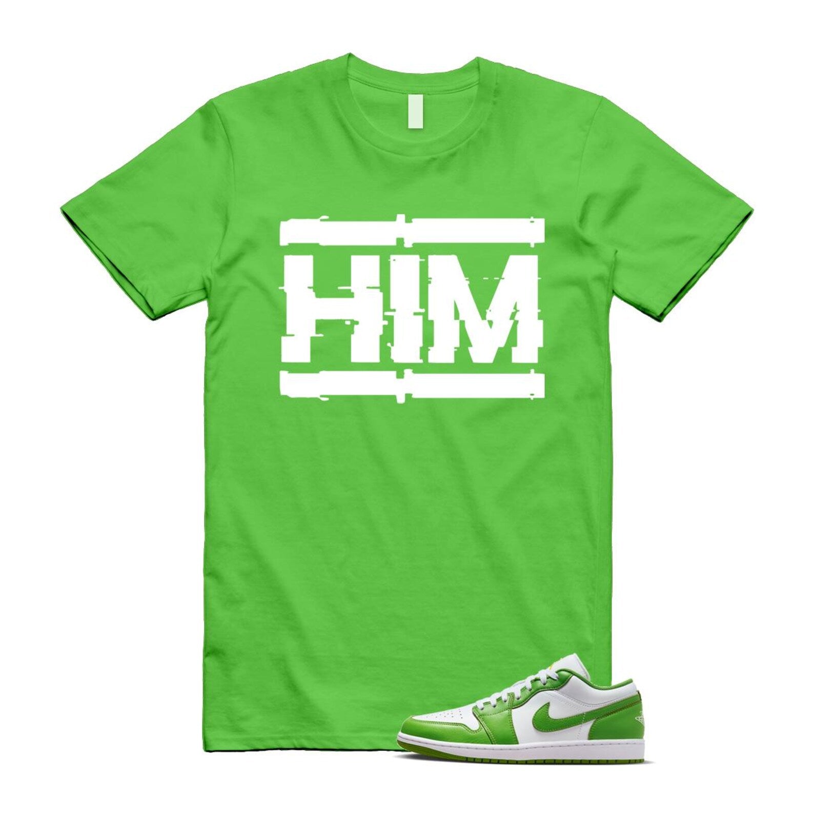 1 Chlorophyll White Lightning Low SE T Shirt Match HIM ,HF4823-100 T-Shirt, Sneaker Match Tee