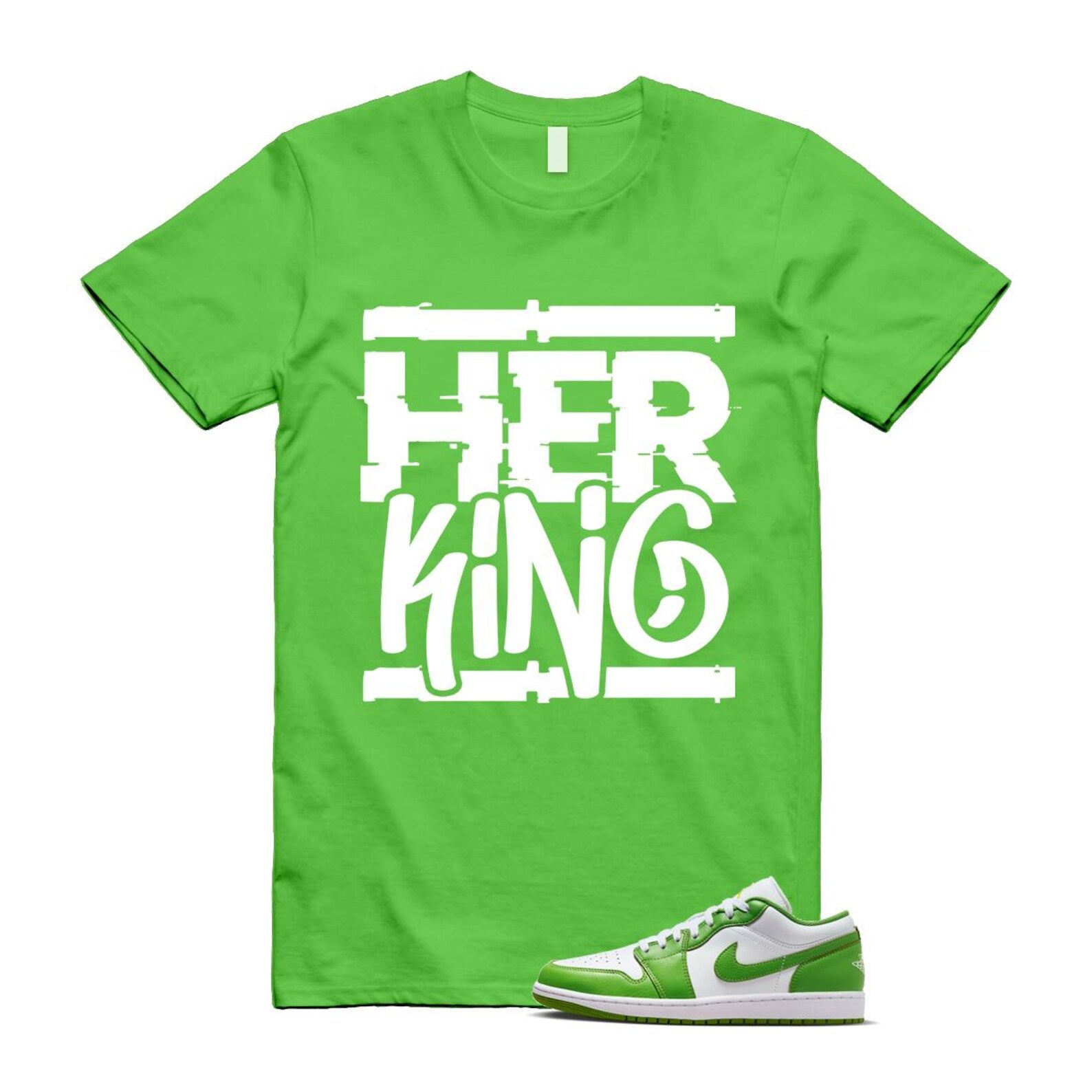 1 Chlorophyll White Lightning Low SE T Shirt Match HK ,HF4823-100 T-Shirt, Sneaker Match Tee