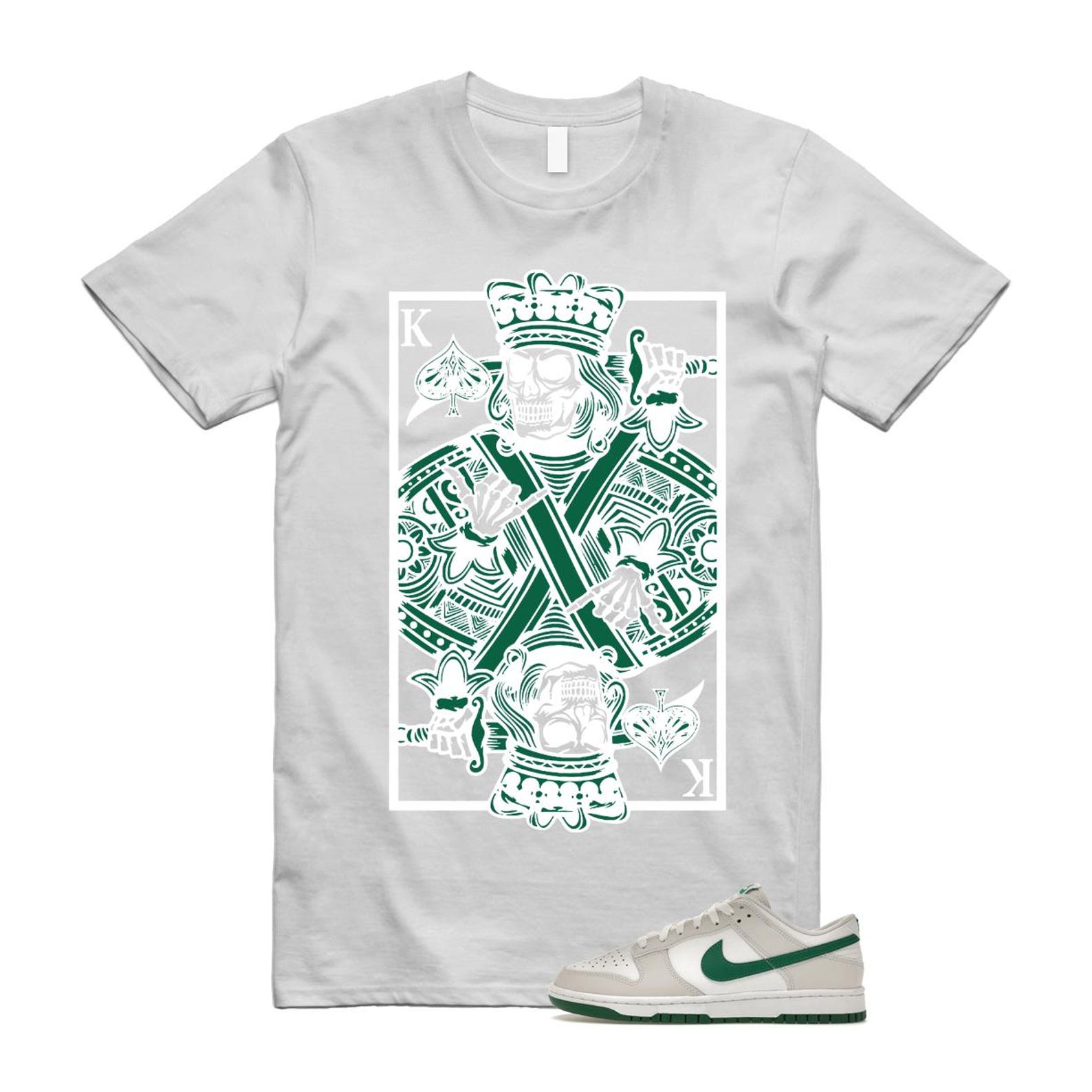 Dunk Summit White Malachite Low Retro T Shirt Match KC ,DV0831-107 T-Shirt, Sneaker Match Tee