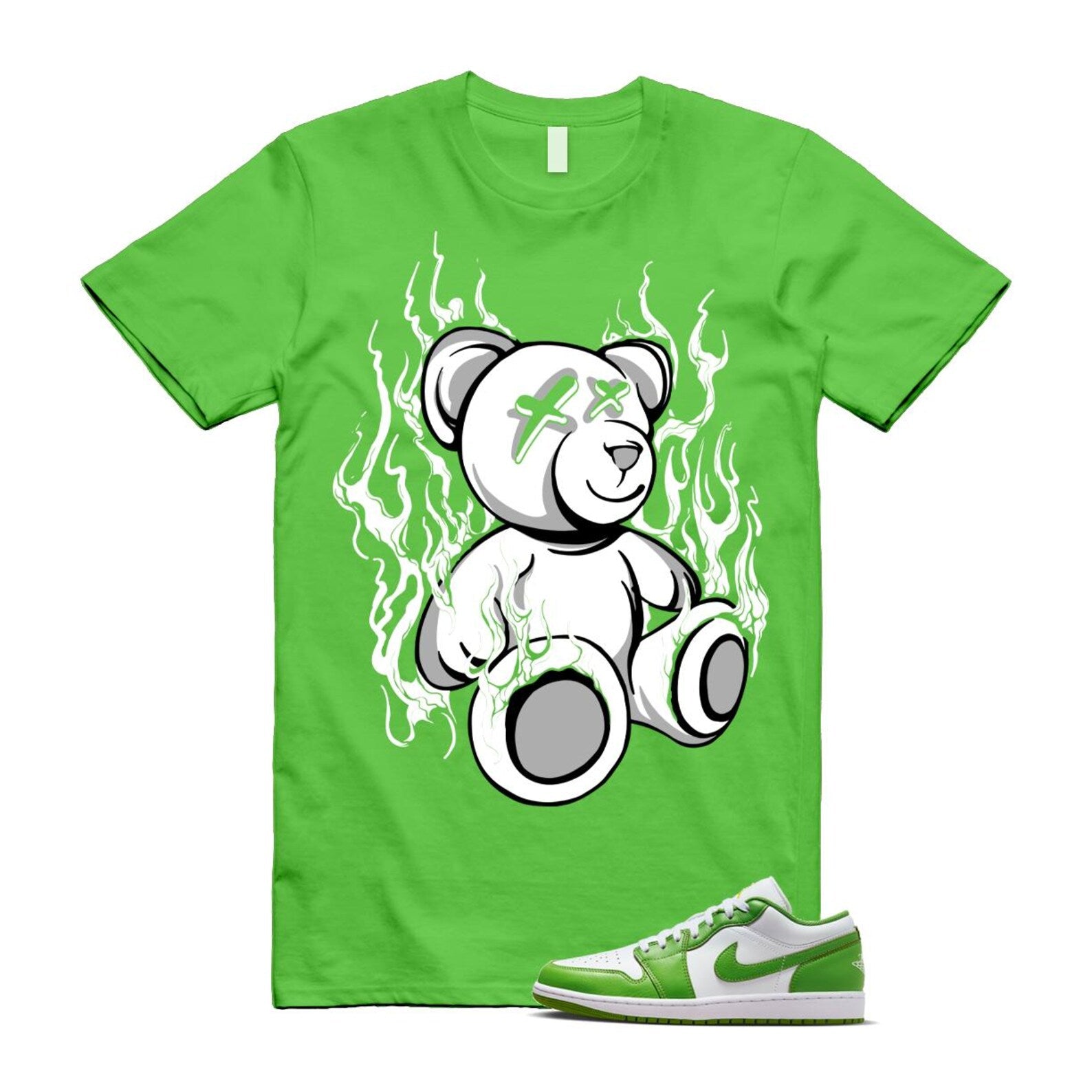 1 Chlorophyll White Lightning Low SE T Shirt Match LIT ,HF4823-100 T-Shirt, Sneaker Match Tee