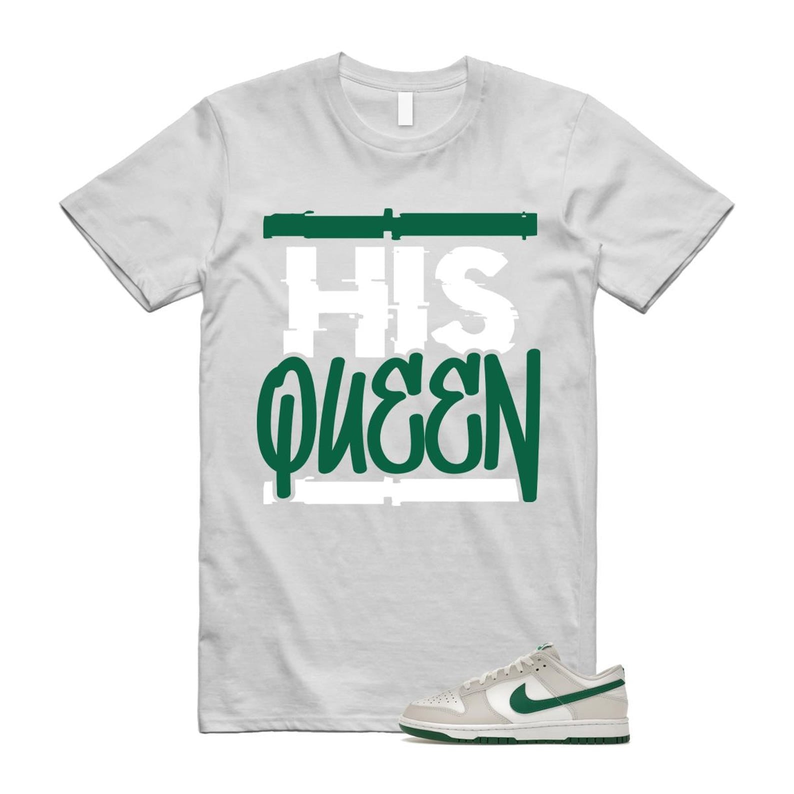 Dunk Summit White Malachite Low Retro T Shirt Match HQ ,DV0831-107 T-Shirt, Sneaker Match Tee