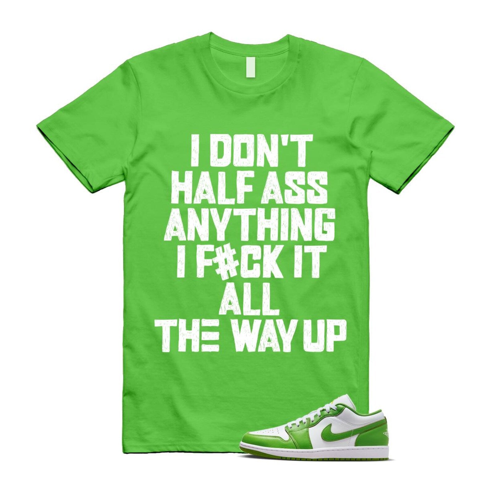 1 Chlorophyll White Lightning Low SE T Shirt Match HALF ,HF4823-100 T-Shirt, Sneaker Match Tee