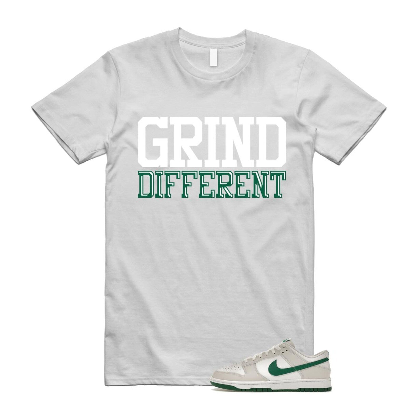 Dunk Summit White Malachite Low Retro T Shirt Match GRD ,DV0831-107 T-Shirt, Sneaker Match Tee