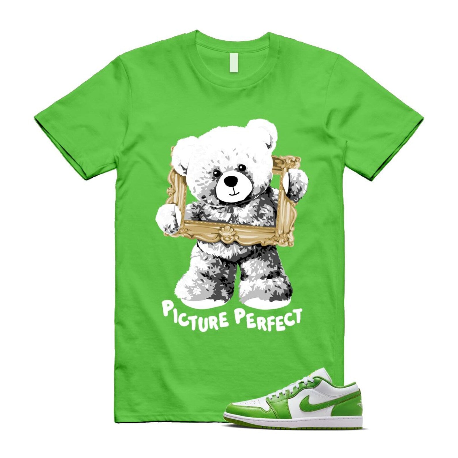 1 Chlorophyll White Lightning Low SE T Shirt Match PIC ,HF4823-100 T-Shirt, Sneaker Match Tee