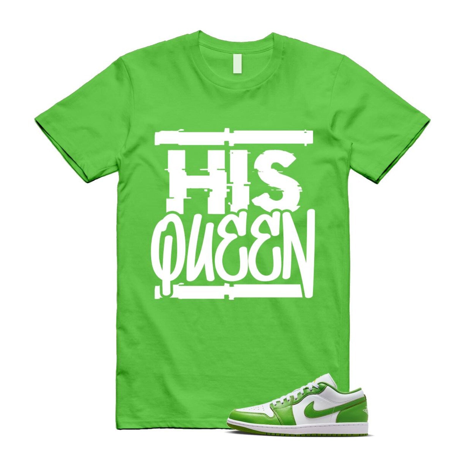 1 Chlorophyll White Lightning Low SE T Shirt Match HQ ,HF4823-100 T-Shirt, Sneaker Match Tee