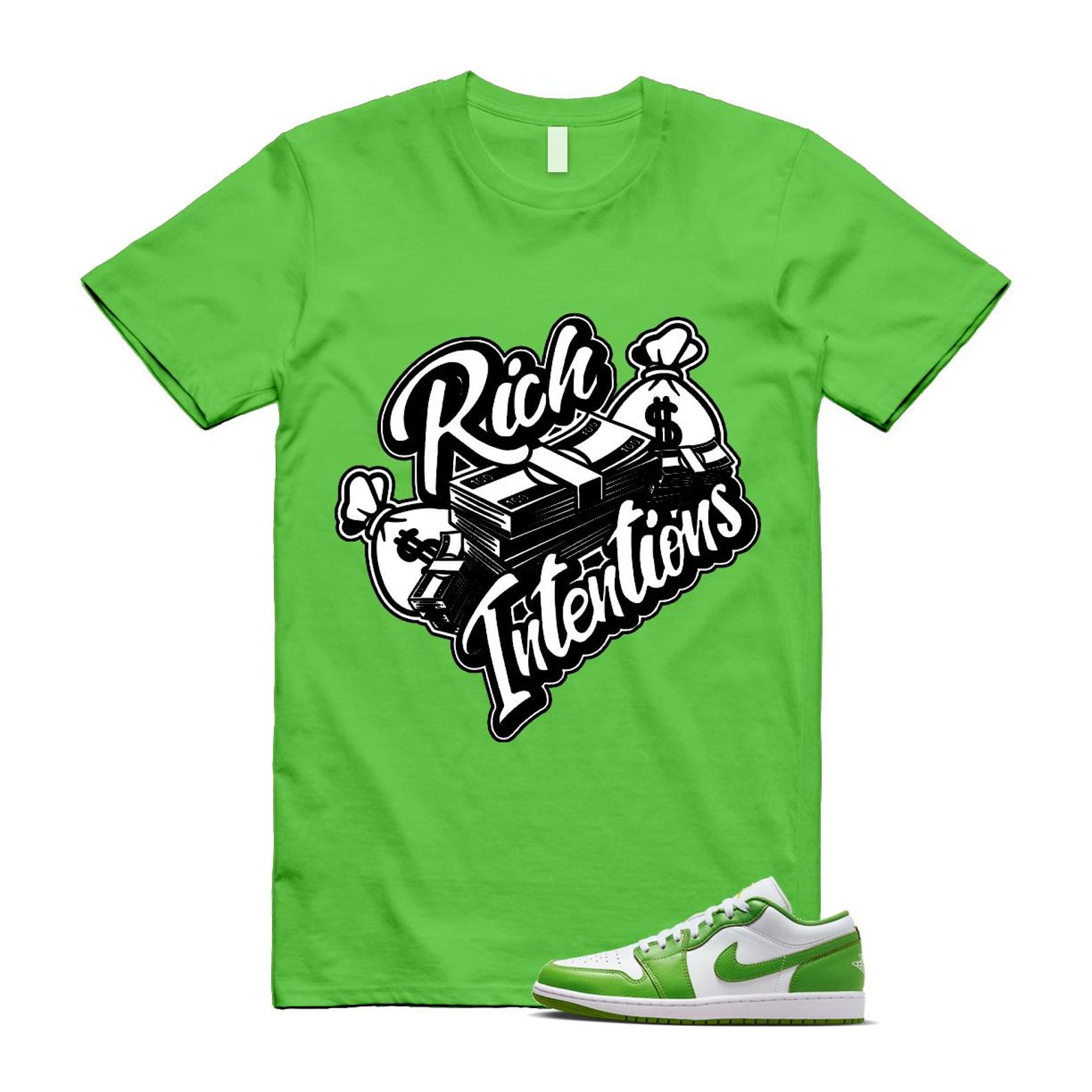 1 Chlorophyll White Lightning Low SE T Shirt Match RICH ,HF4823-100 T-Shirt, Sneaker Match Tee