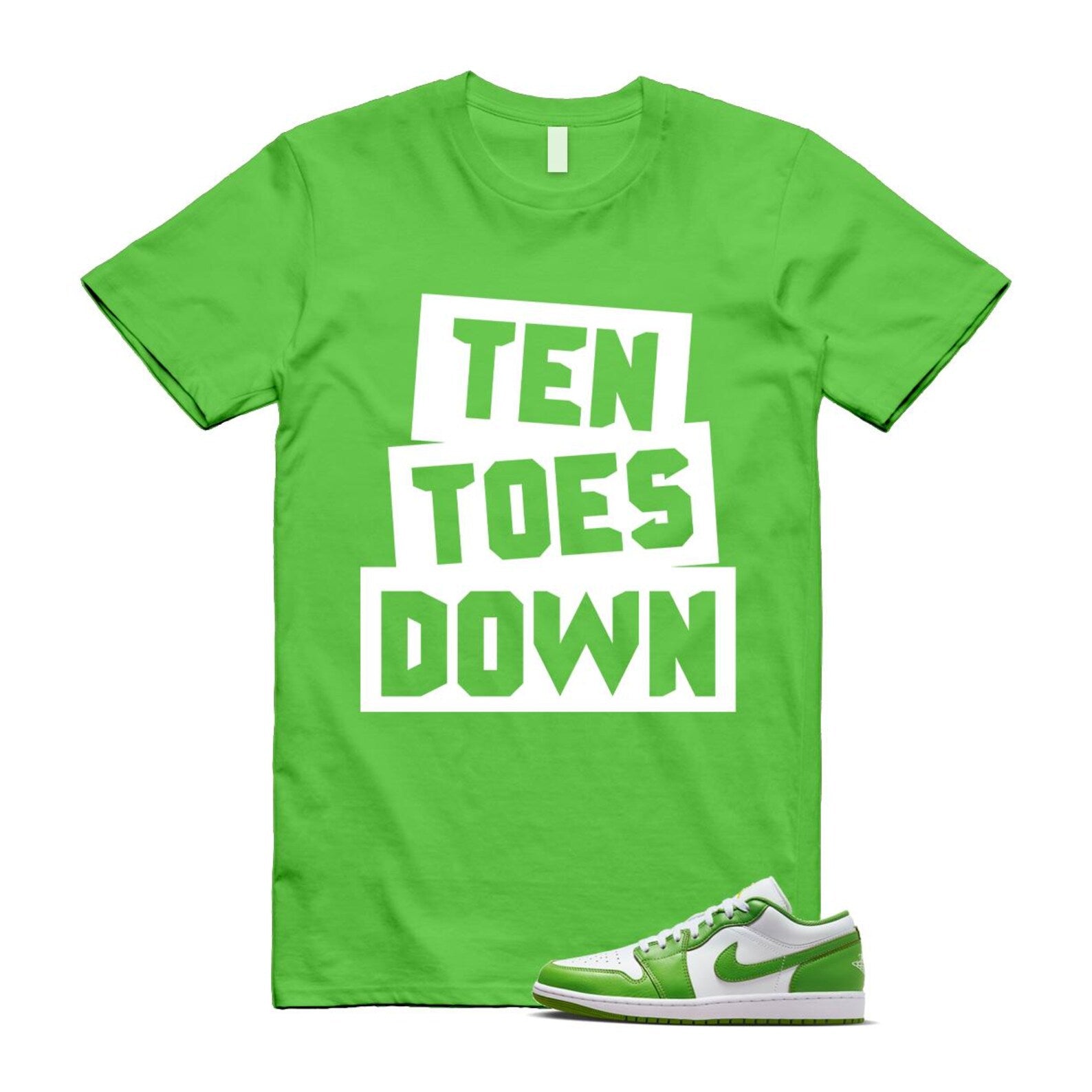 1 Chlorophyll White Lightning Low SE T Shirt Match TTD ,HF4823-100 T-Shirt, Sneaker Match Tee