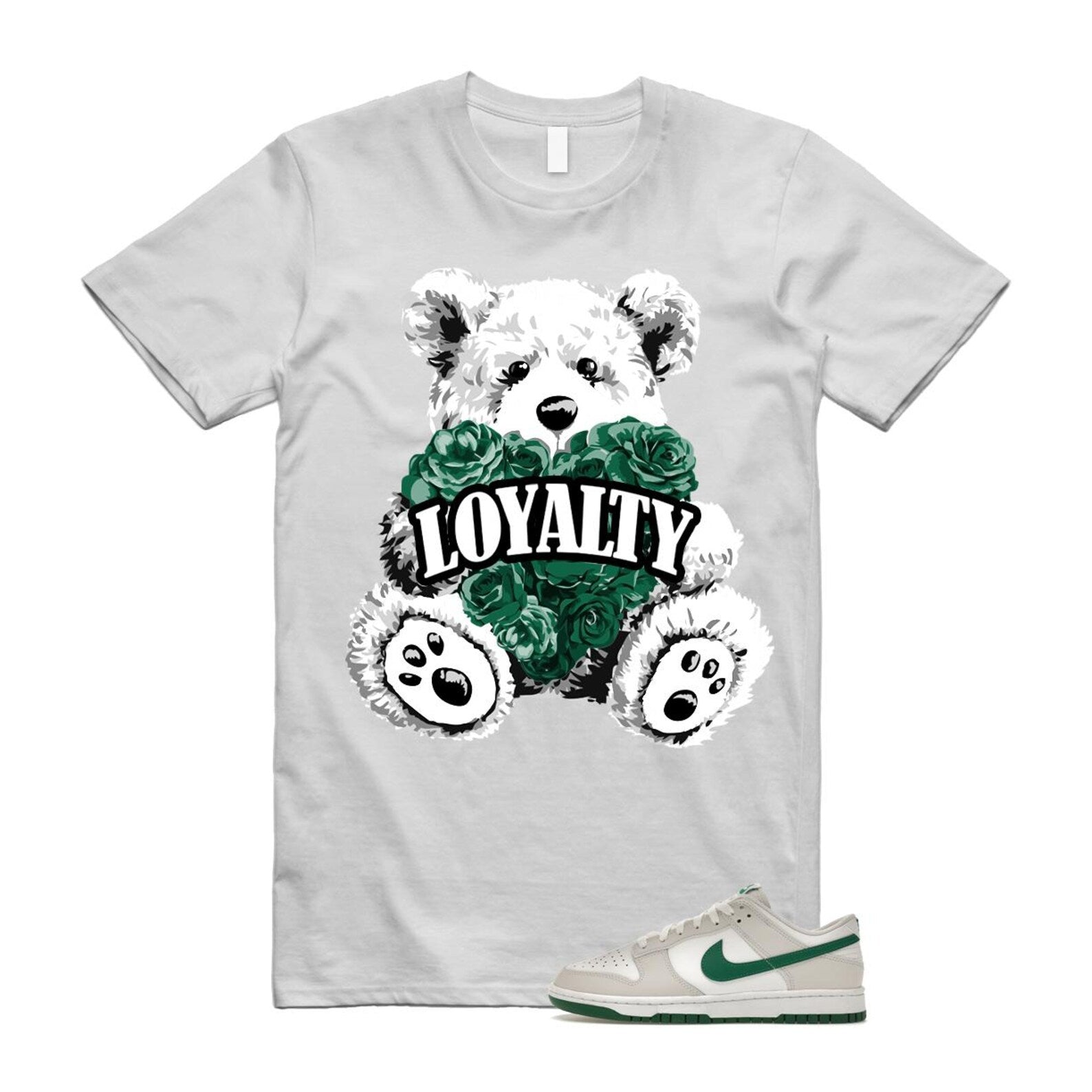 Dunk Summit White Malachite Low Retro T Shirt Match LYLTY ,DV0831-107 T-Shirt, Sneaker Match Tee