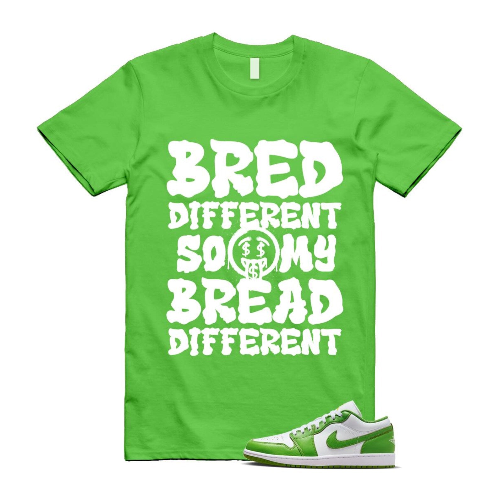 1 Chlorophyll White Lightning Low SE T Shirt Match BDBD ,HF4823-100 T-Shirt, Sneaker Match Tee