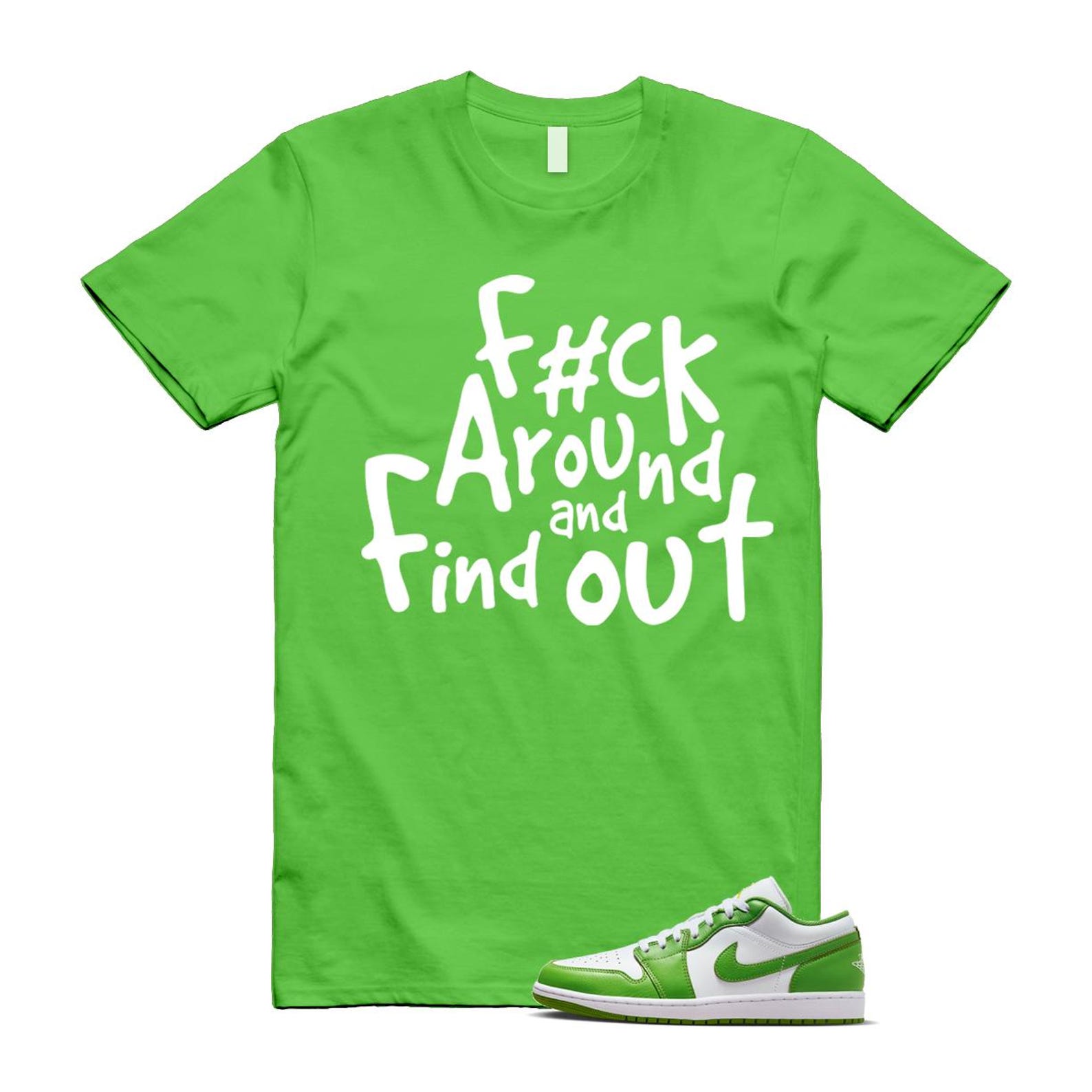 1 Chlorophyll White Lightning Low SE T Shirt Match FCK2 ,HF4823-100 T-Shirt, Sneaker Match Tee
