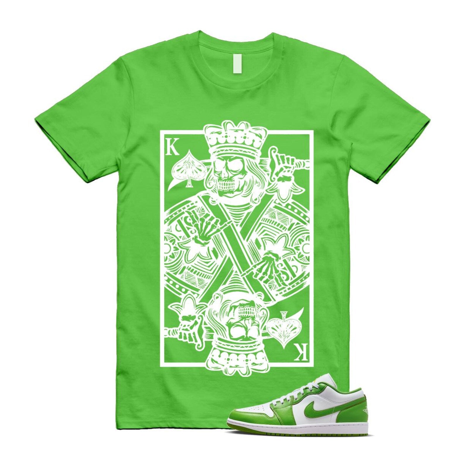 1 Chlorophyll White Lightning Low SE T Shirt Match KC ,HF4823-100 T-Shirt, Sneaker Match Tee