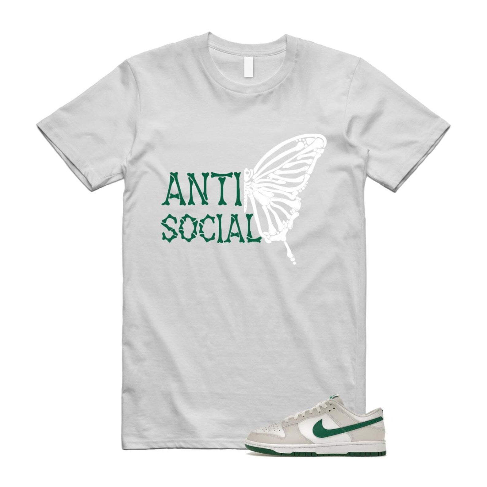 Dunk Summit White Malachite Low Retro T Shirt Match ASB ,DV0831-107 T-Shirt, Sneaker Match Tee