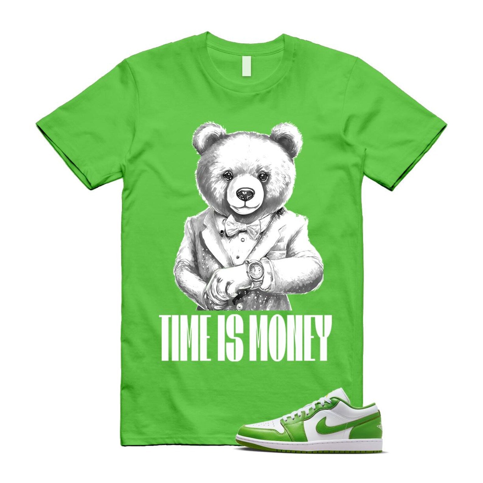 1 Chlorophyll White Lightning Low SE T Shirt Match TIM ,HF4823-100 T-Shirt, Sneaker Match Tee