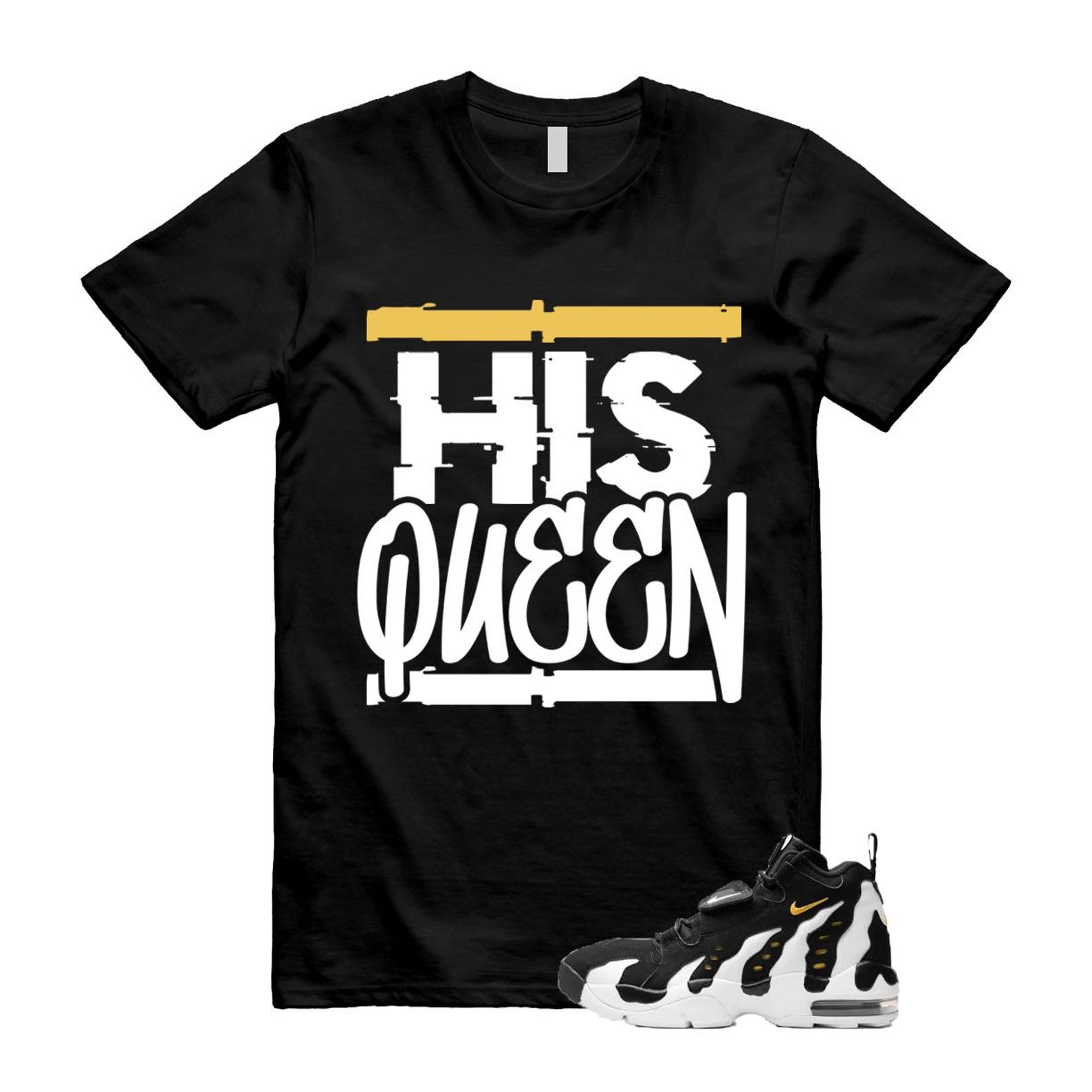 Air DT Max 96 Black White Varsity Maize T Shirt Match HQ ,HM8249-001 T-Shirt, Sneaker Match Tee