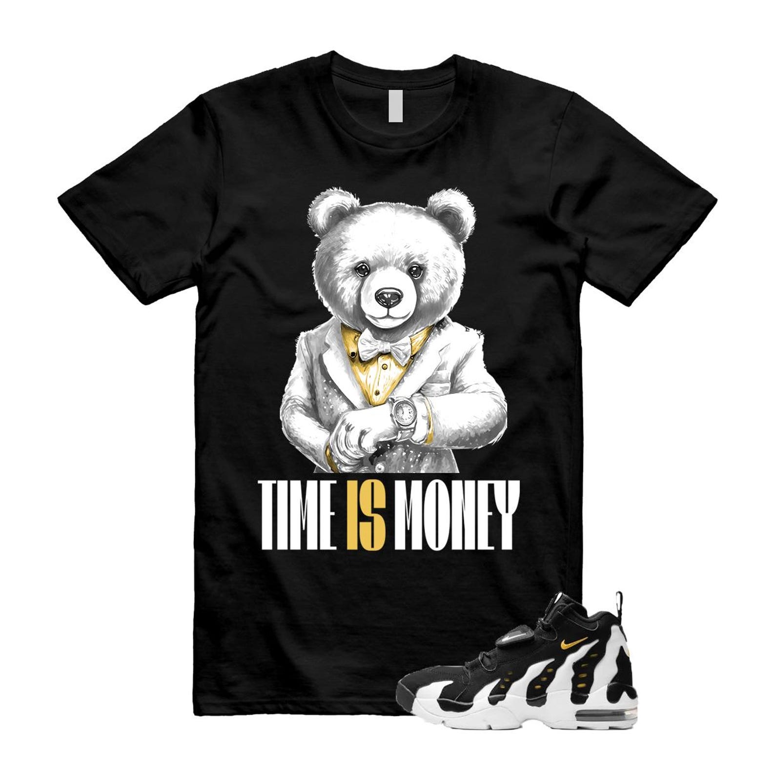 Air DT Max 96 Black White Varsity Maize T Shirt Match TIM ,HM8249-001 T-Shirt, Sneaker Match Tee
