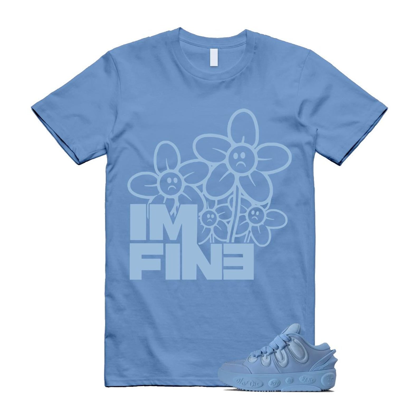 LaMelo Ball Amour 1 of 1 Team Light Blue T Shirt Match FINE ,310872-01 T-Shirt, Sneaker Match Tee