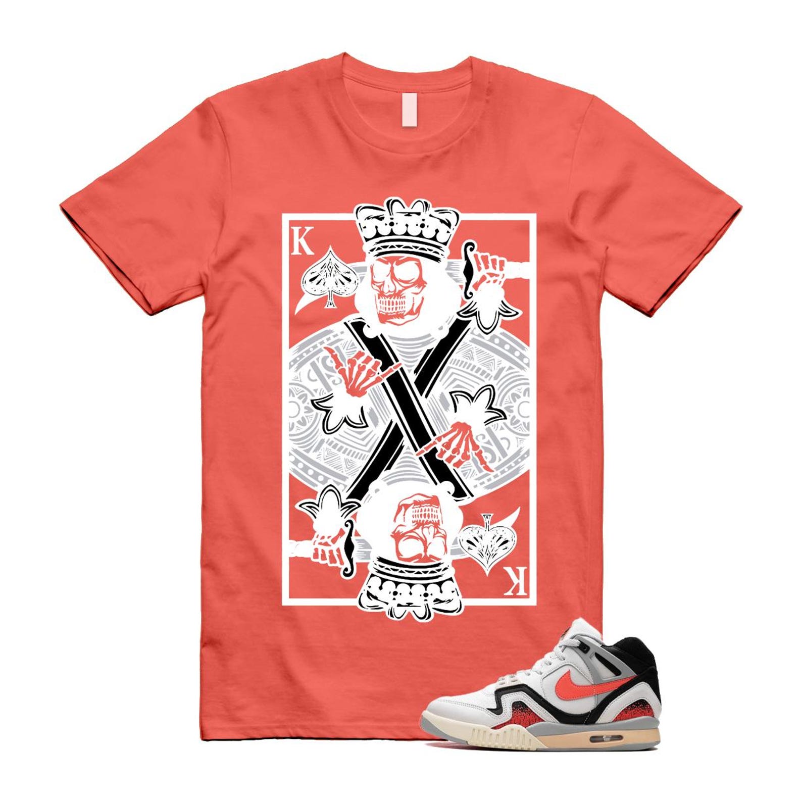 Hot Lava Air Tech Challenge II Phantom Black Pale Ivory T Shirt Match KC ,FZ9033-001 T-Shirt, Sneaker Match Tee