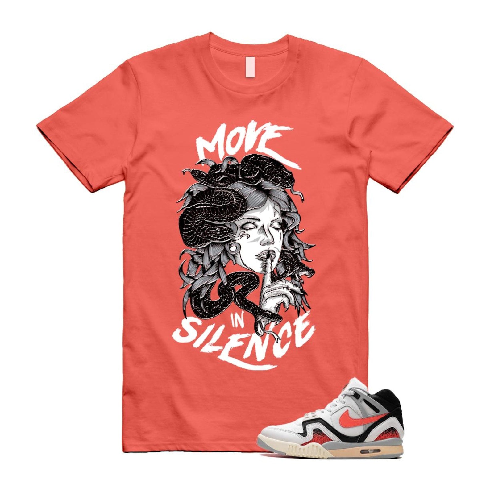 Hot Lava Air Tech Challenge II Phantom Black Pale Ivory T Shirt Match MIS ,FZ9033-001 T-Shirt, Sneaker Match Tee