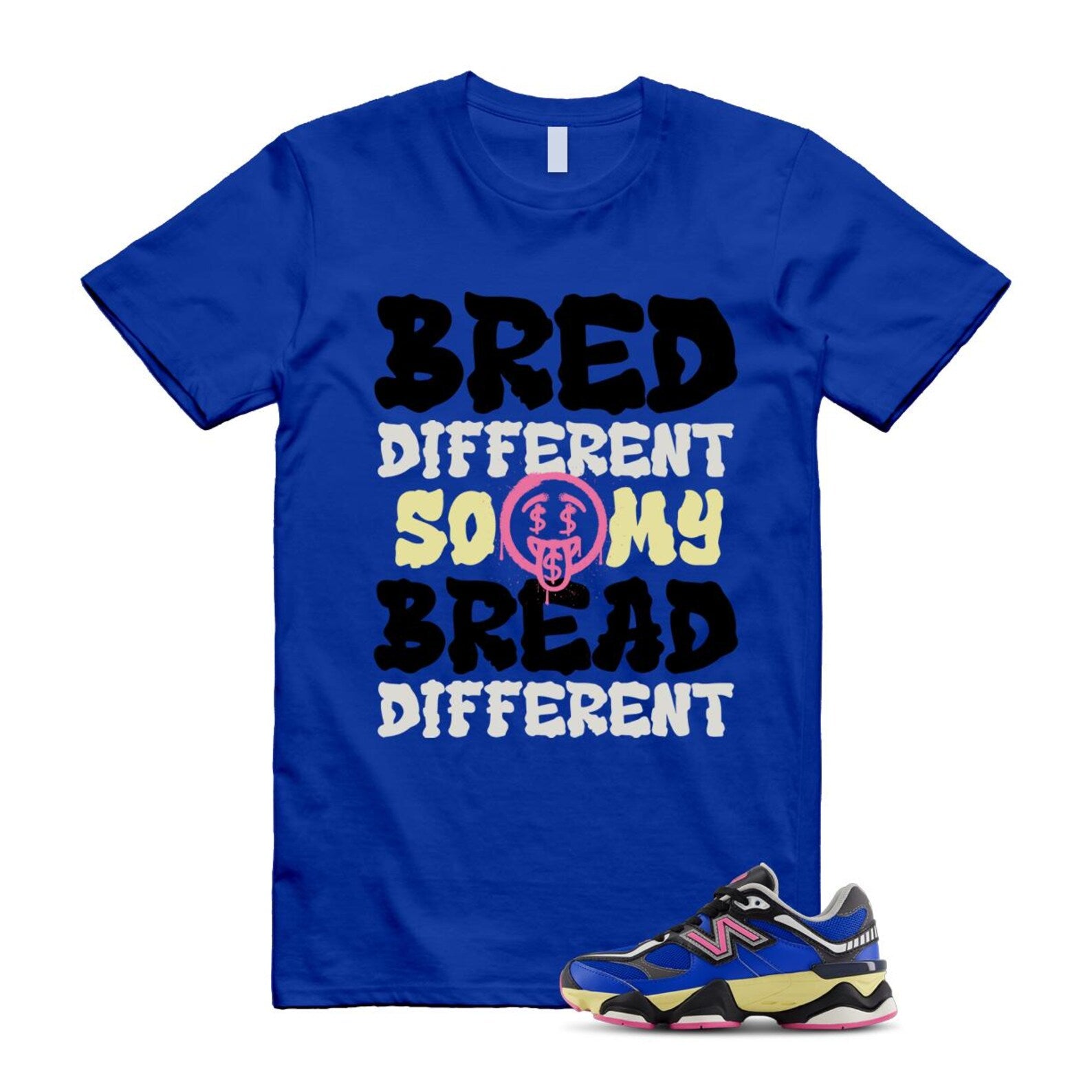 9060 Blue Oasis Real Pink Black T Shirt Match BDBD ,GC9060BP T-Shirt, Sneaker Match Tee