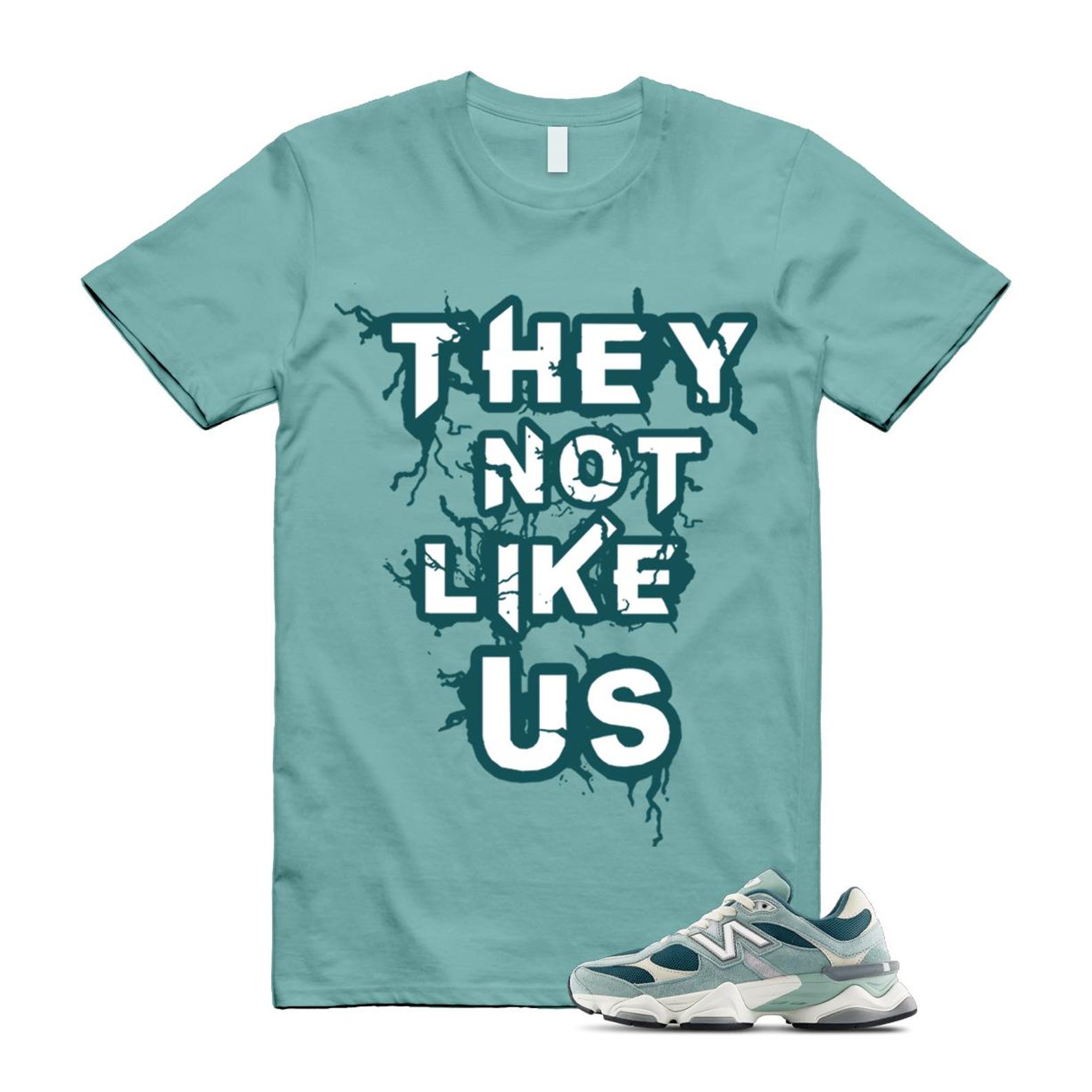 9060 Salt Marsh Green Cream Turtledove New Spruce T Shirt Match US ,U9060FG T-Shirt, Sneaker Match Tee