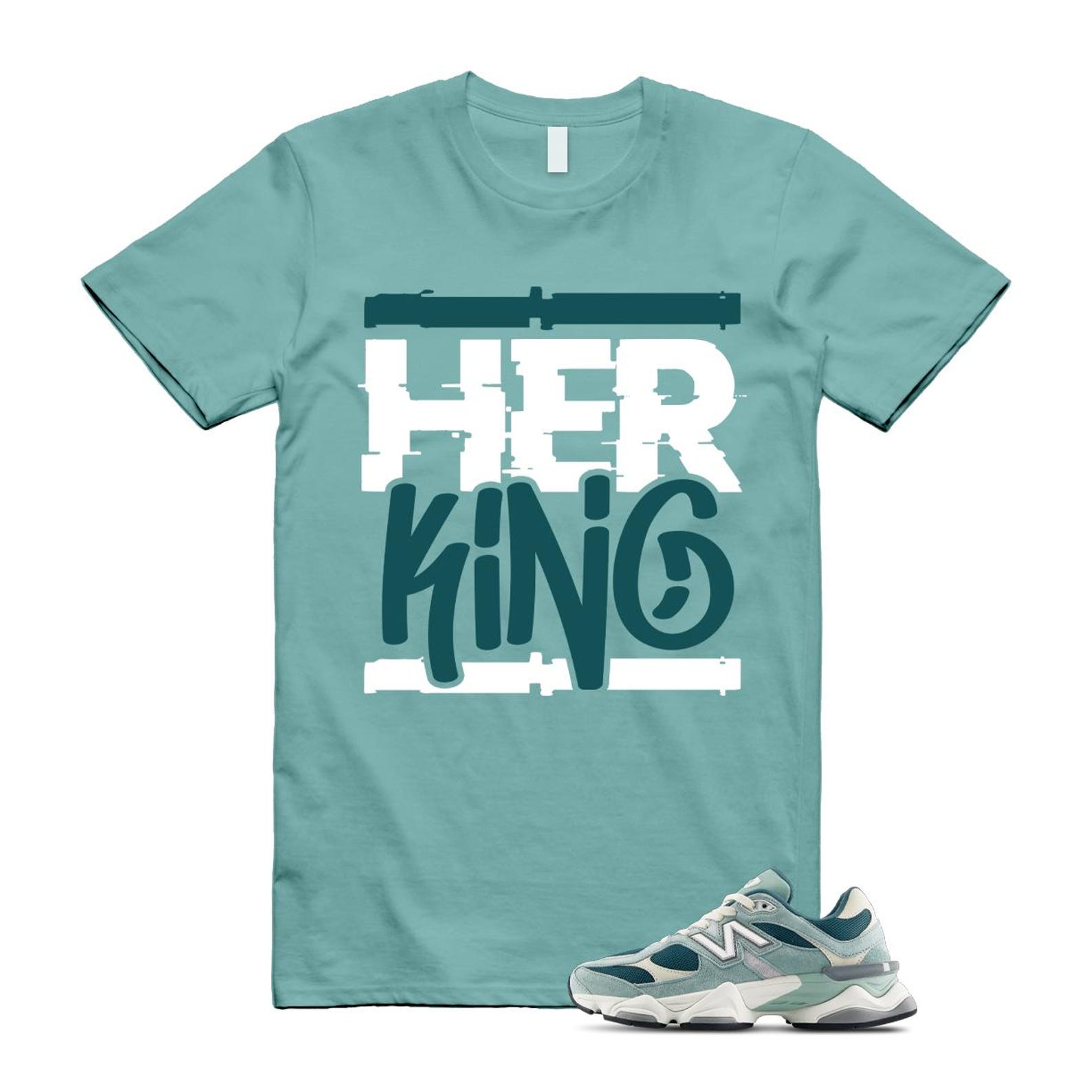 9060 Salt Marsh Green Cream Turtledove New Spruce T Shirt Match HK ,U9060FG T-Shirt, Sneaker Match Tee